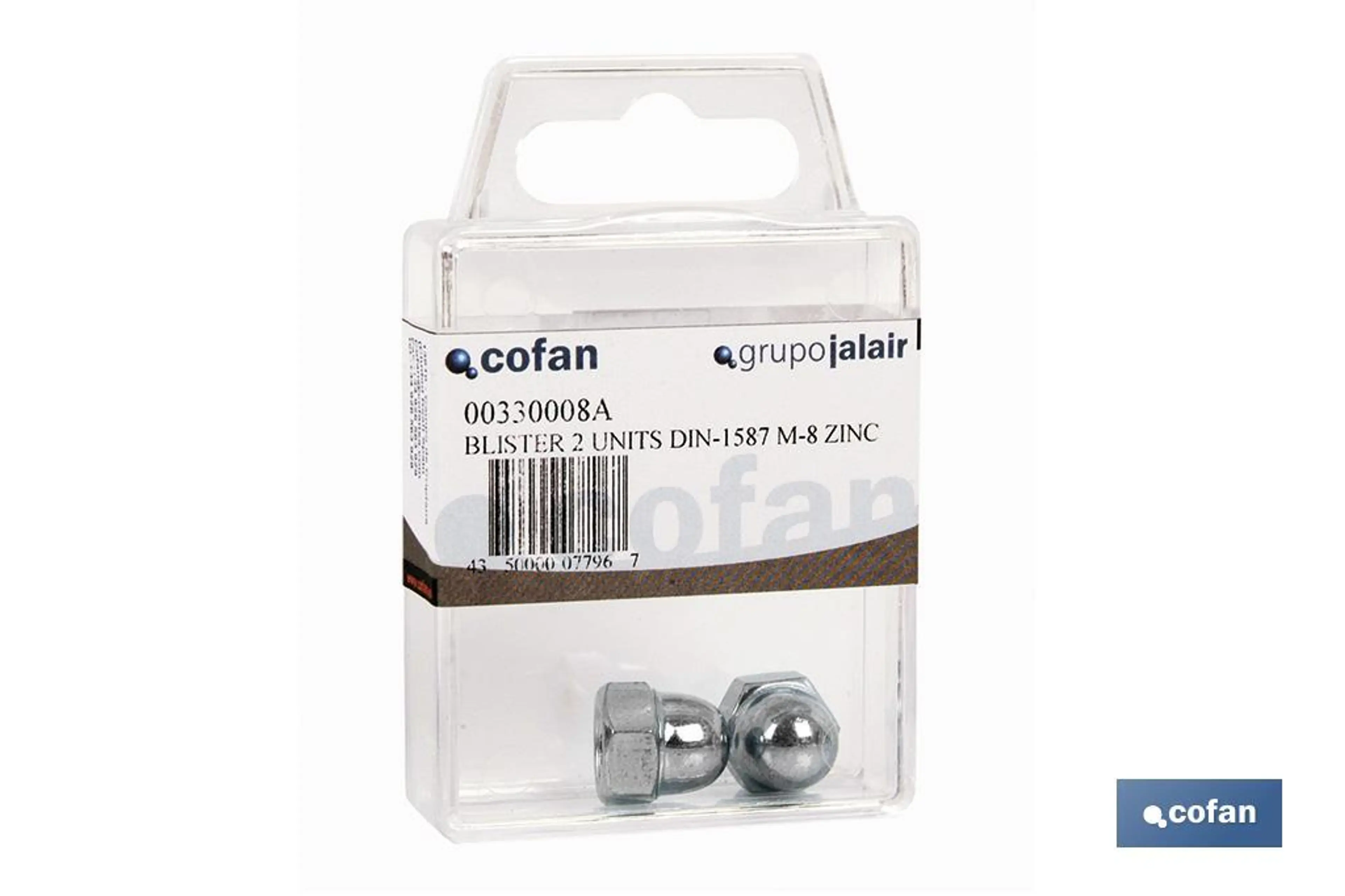BLÍSTER 4 UDS. DIN-1587 M-5 ZINC VE