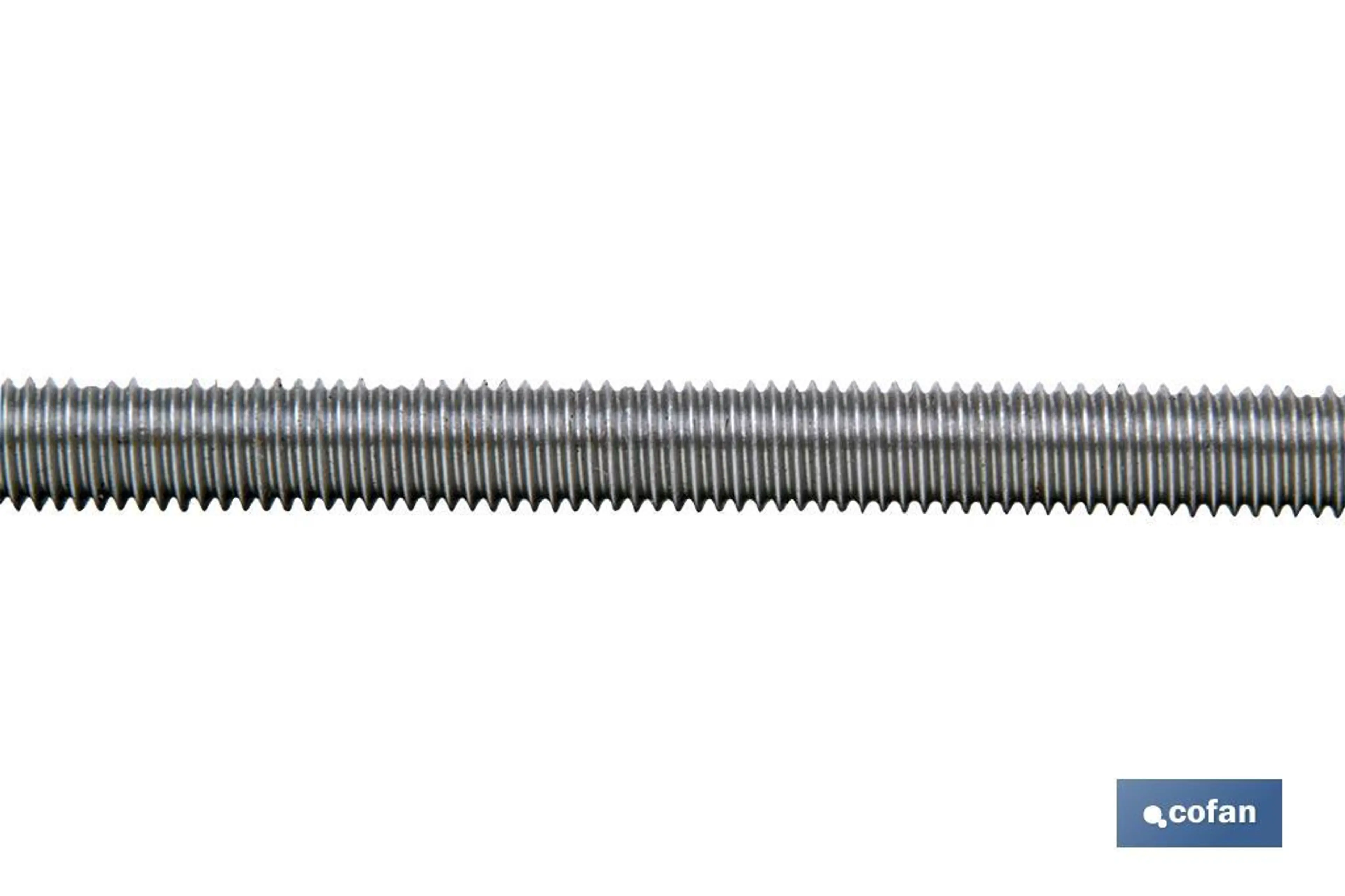 DIN-975 C-4.8 WHITWORTH  1/4"  Z