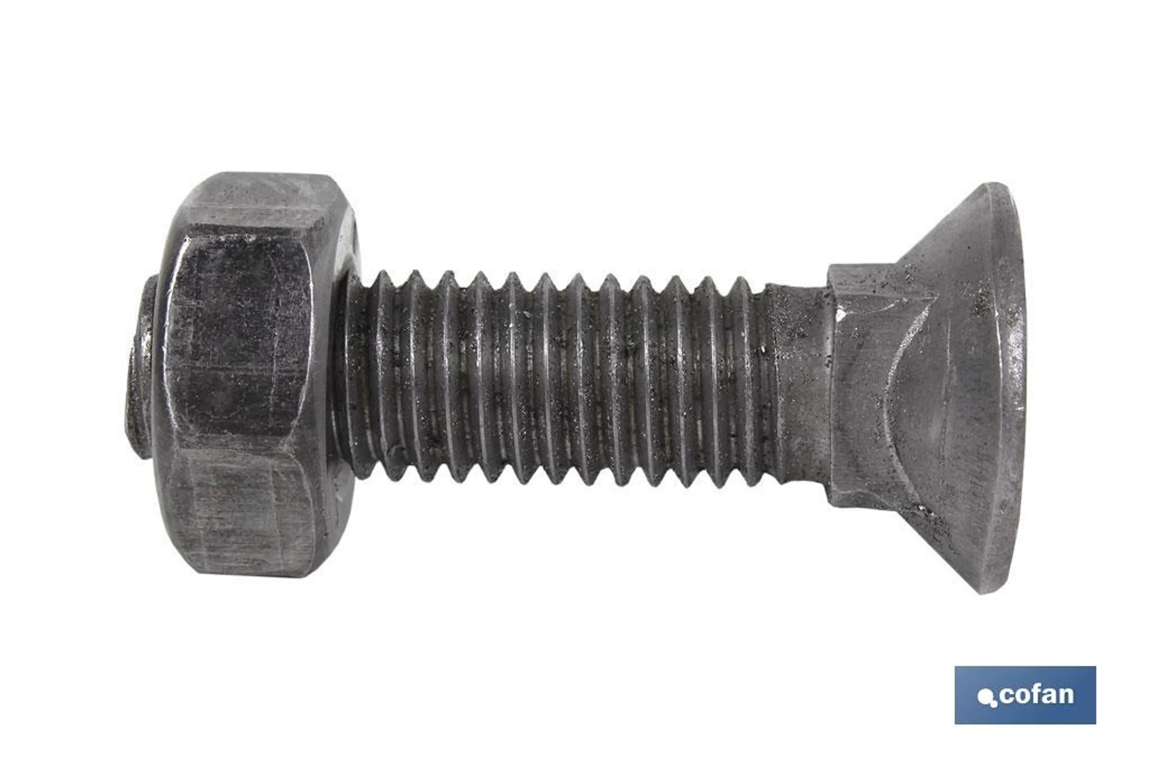 DIN 608/934 6.8 12X40 PULIDO