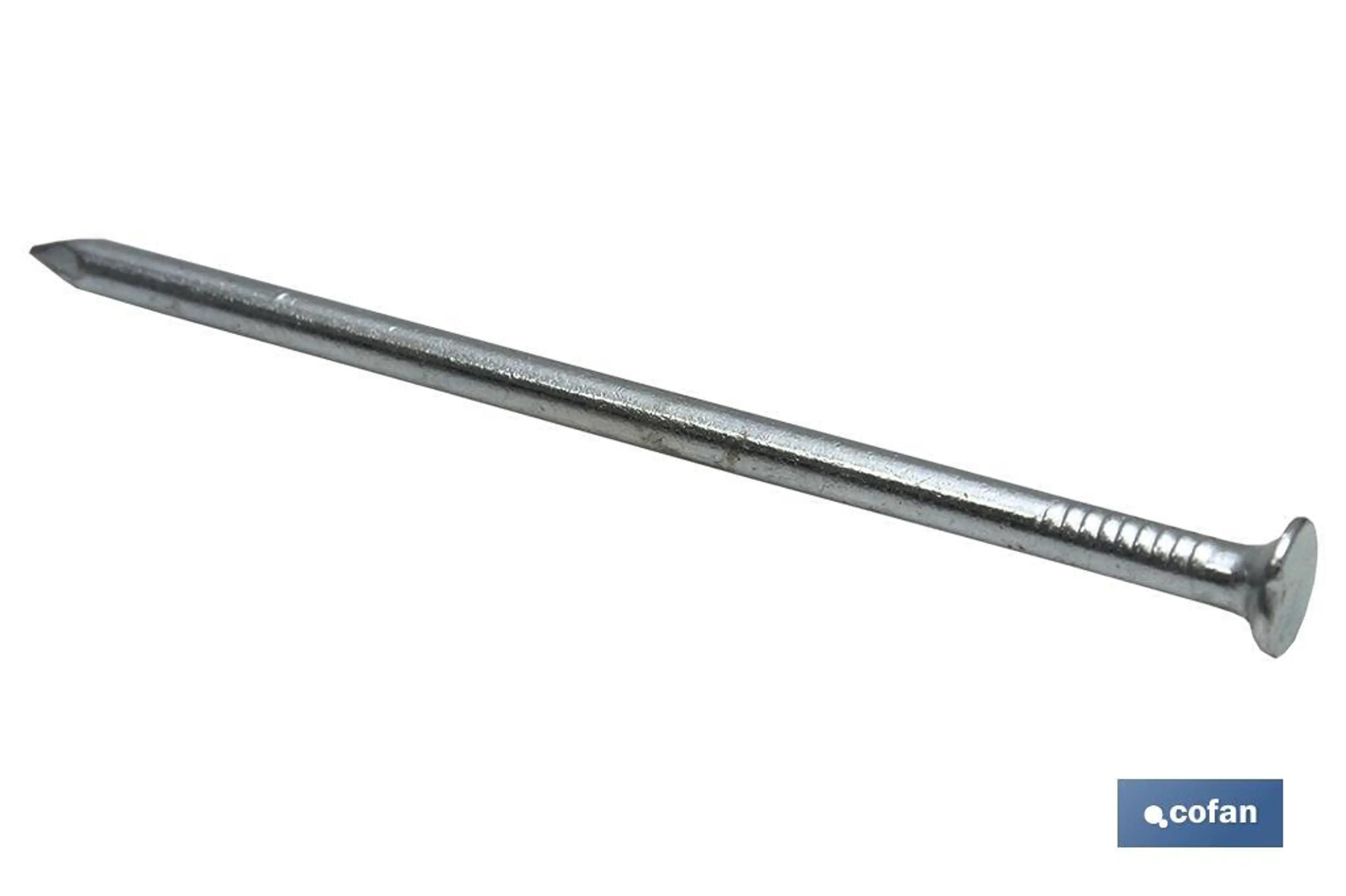 CLAVO ACERO PLANO 3,4X40 Z