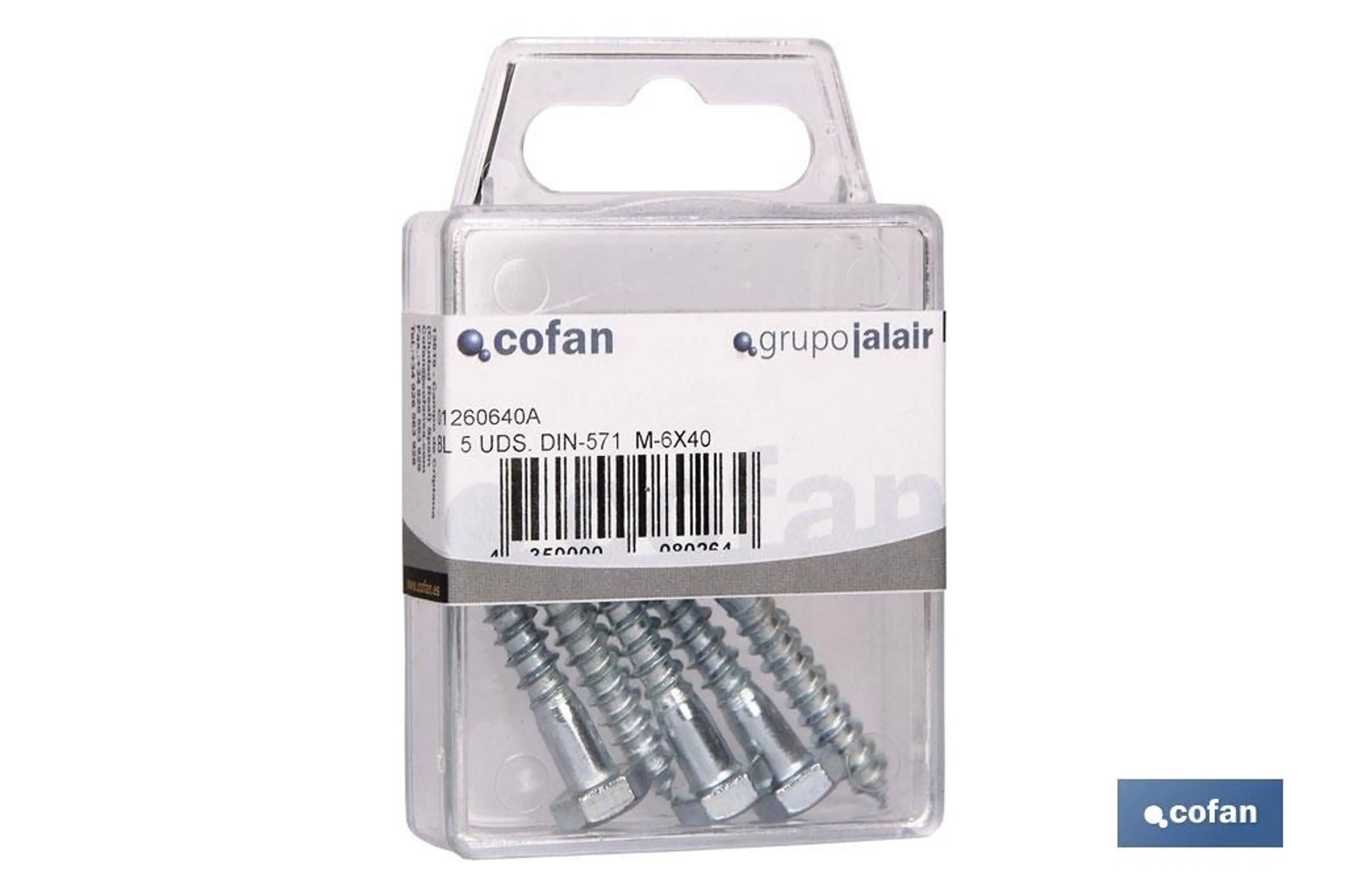 BLÍSTER 5 UDS. DIN-571  M-6X50 VENT