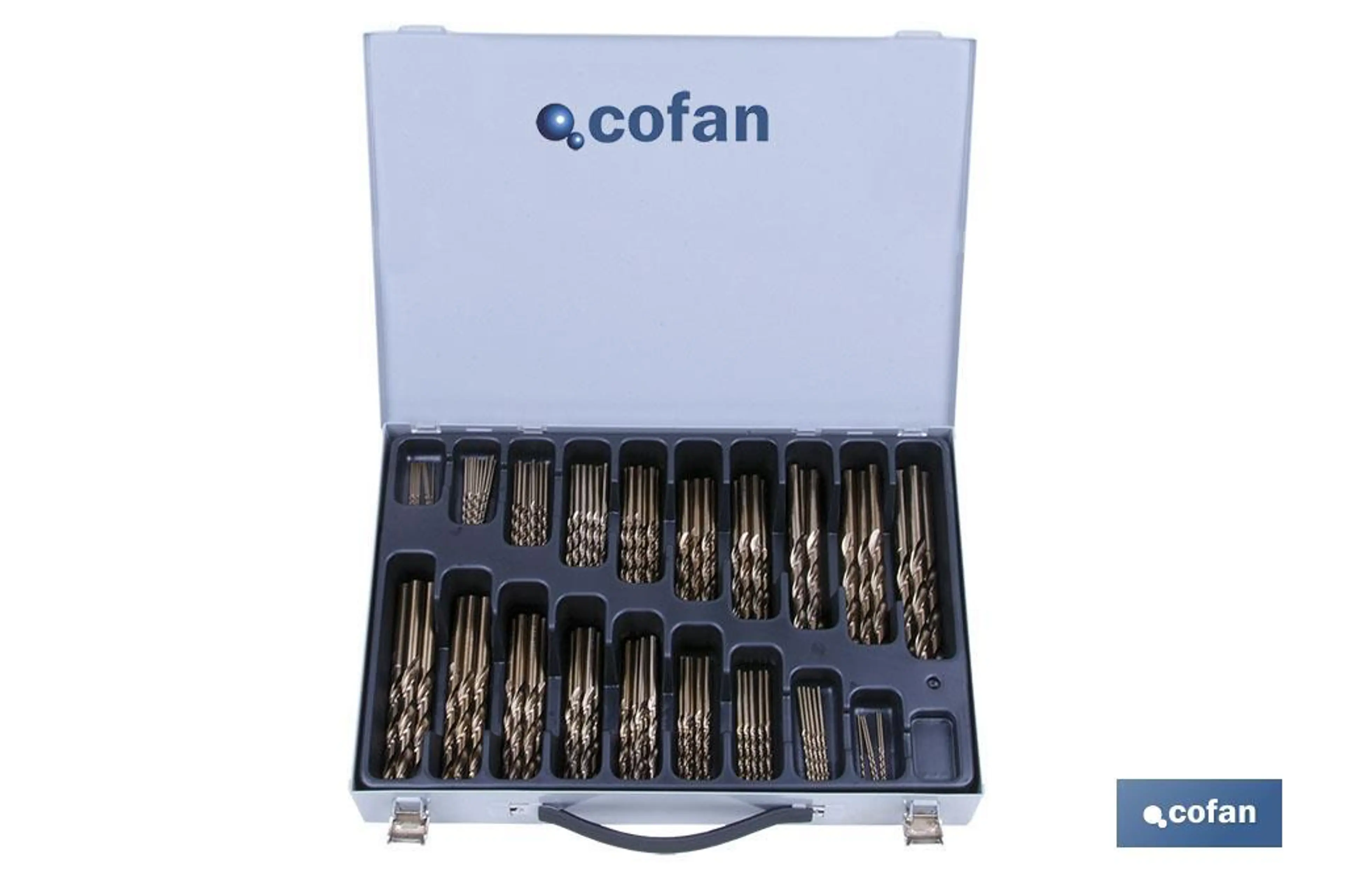 MALETIN SURTIDO BROCAS COBALTO 1-10
