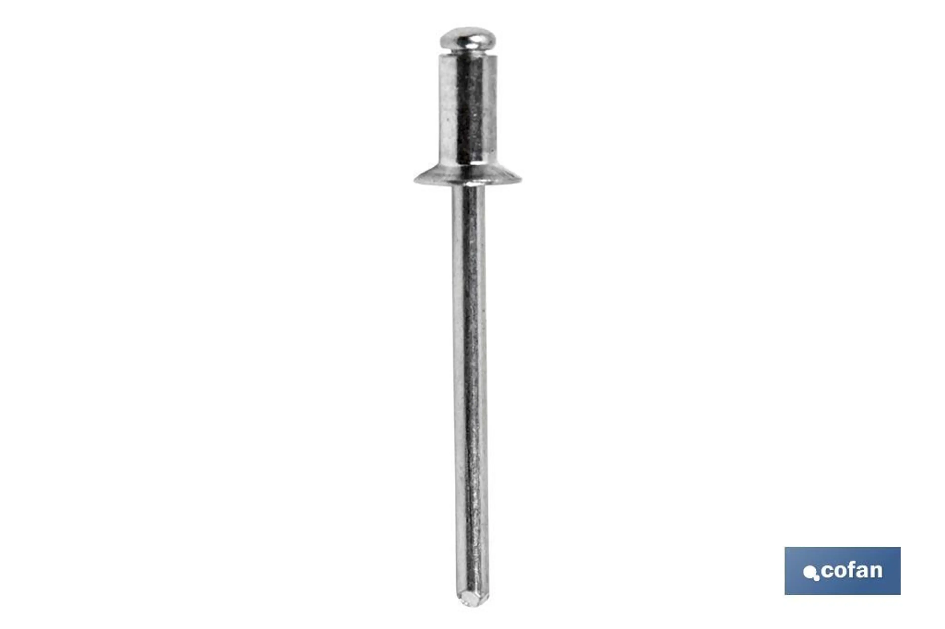 REMACHE ALU. AVELLANADO 3,2X8