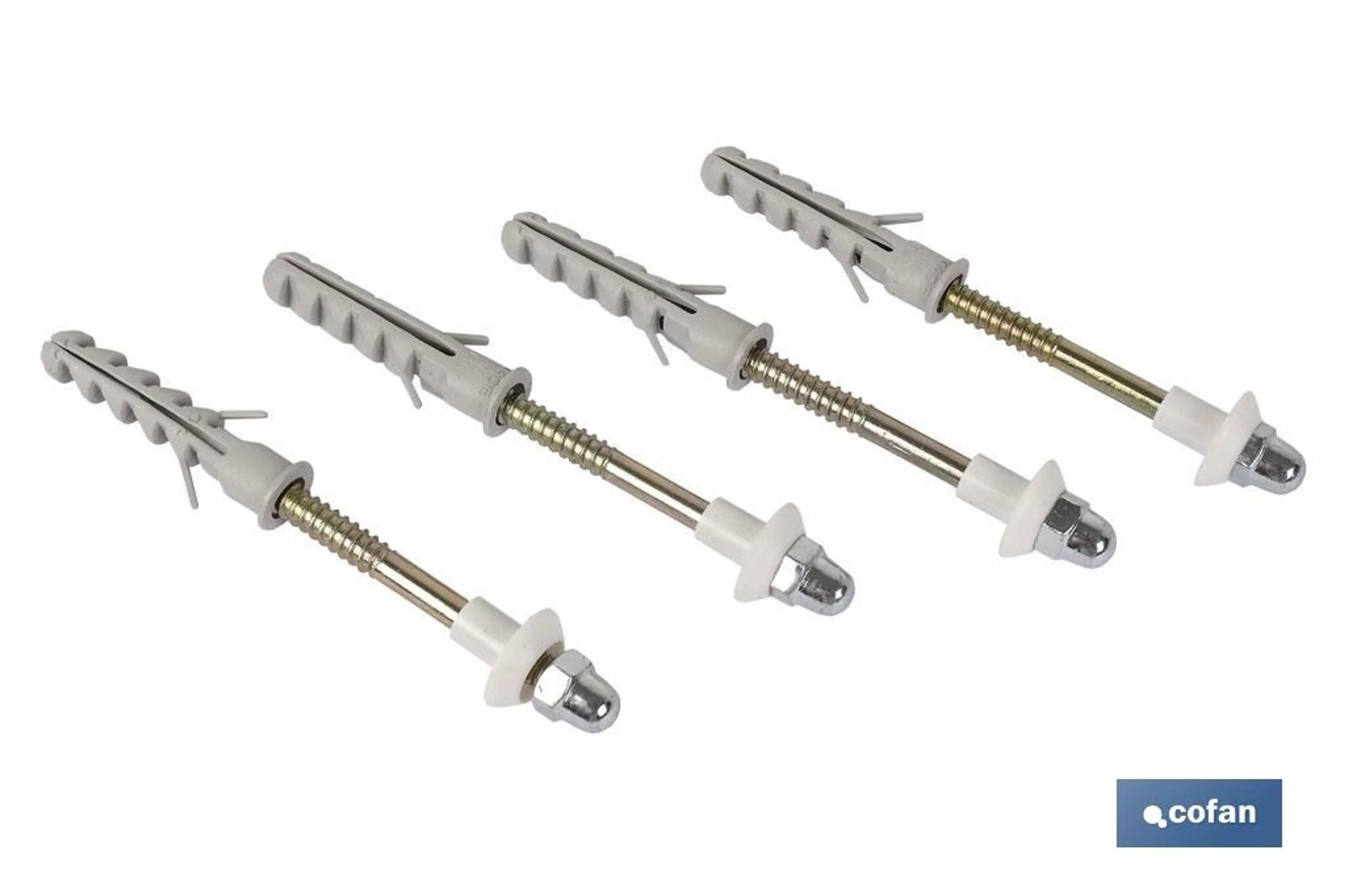 SET 4 PCS PARA SANITARIO WC 6 X 80 