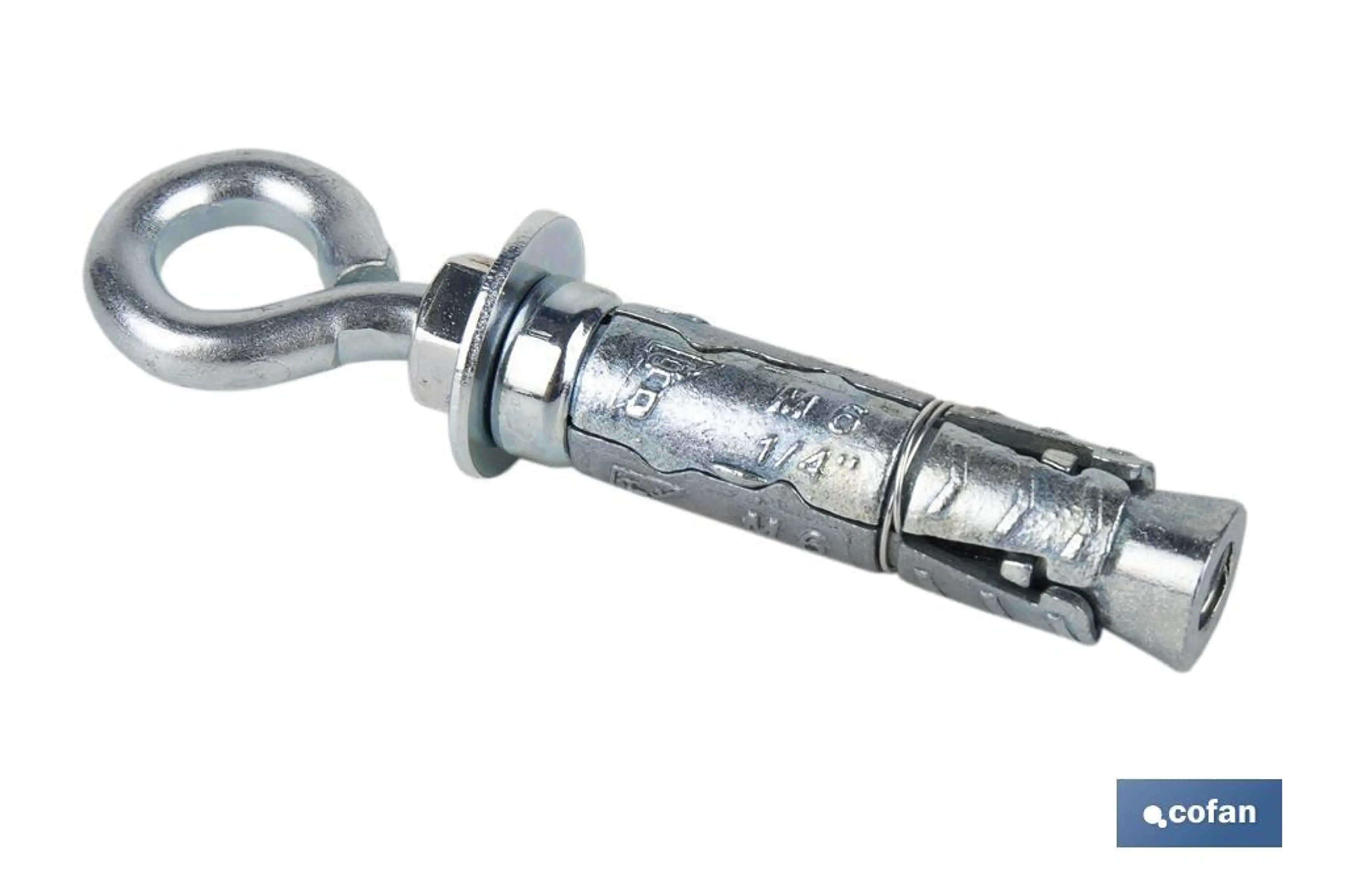 ANCLAJE ZAMAK HPM M6 X 45 CON ARGOL