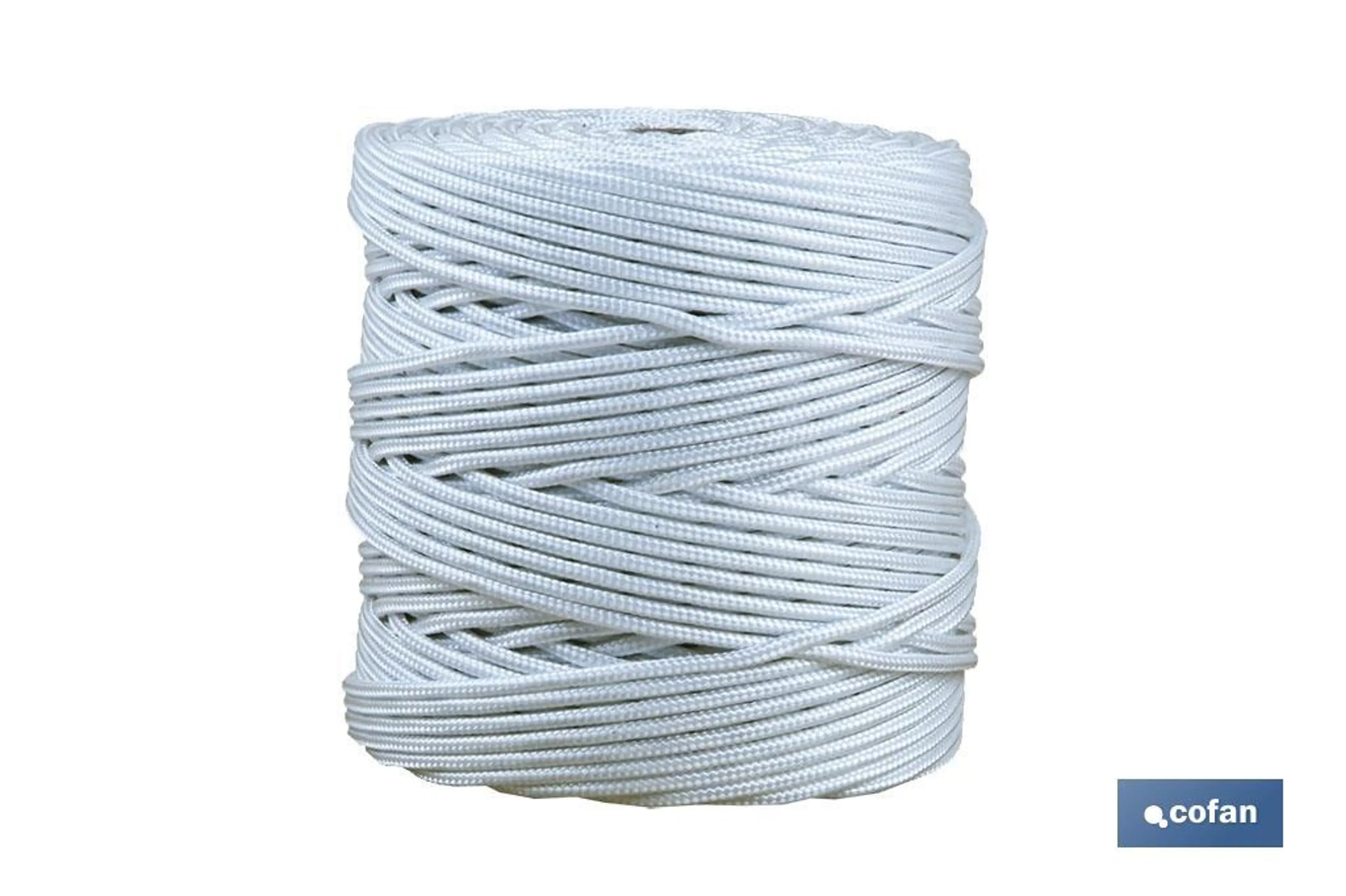 BOBINA CORDON TRENZADO POLI 5 MM 20