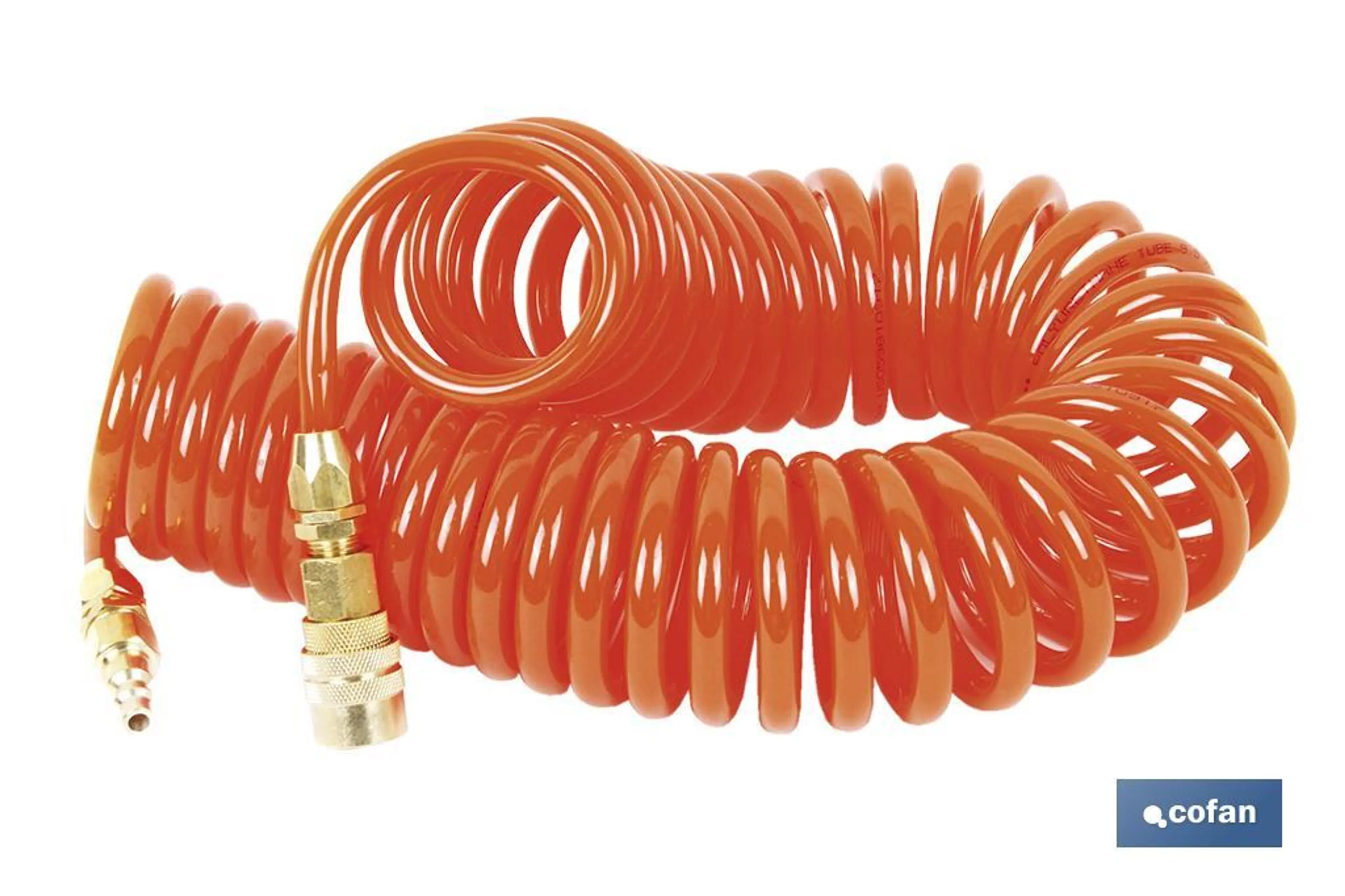 ESPIRAL 7,5MTS. R-1/4" MANGUERA AIR