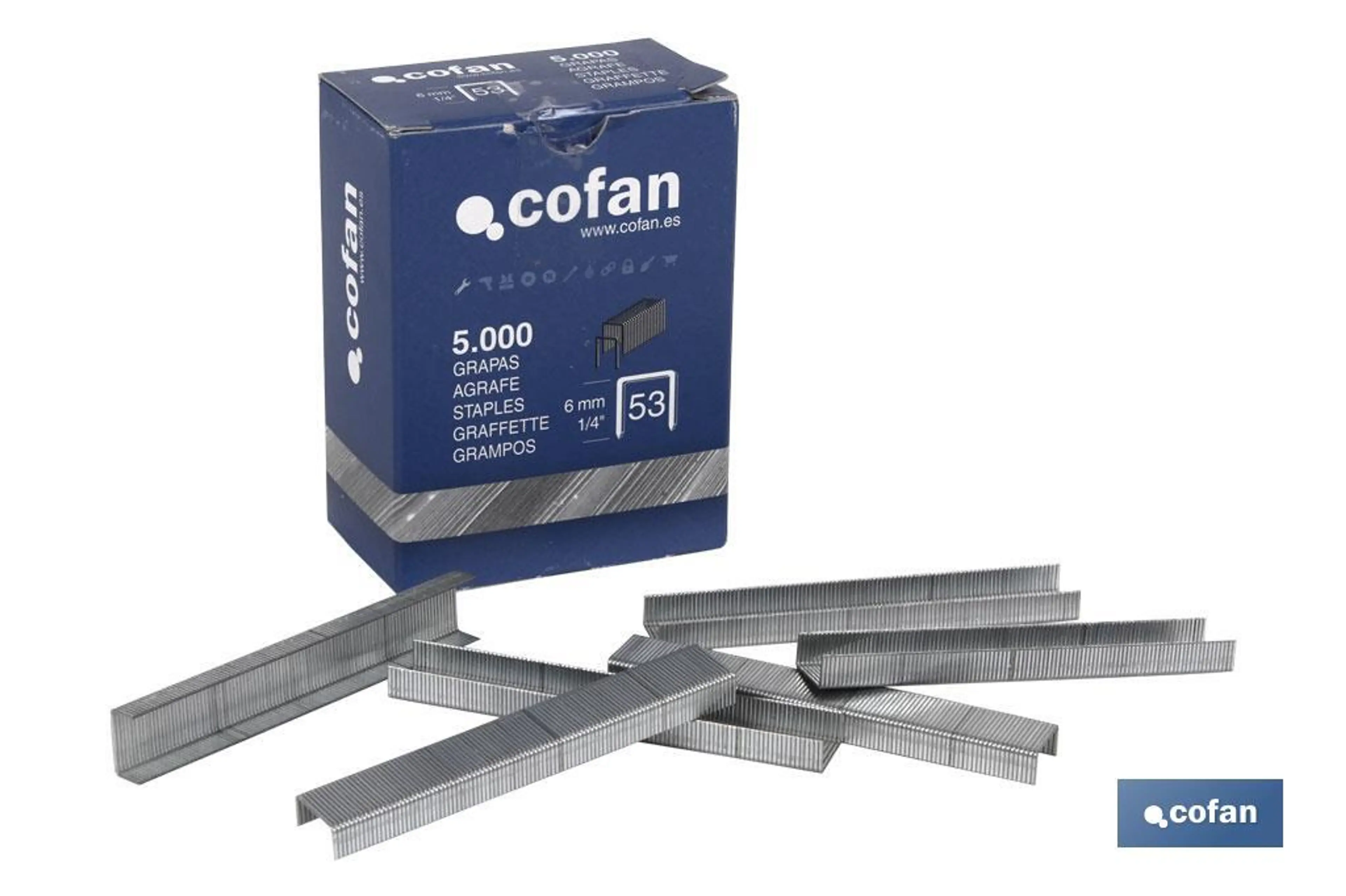 CAJA GRAPAS 53/12MM (5.000 PCS)