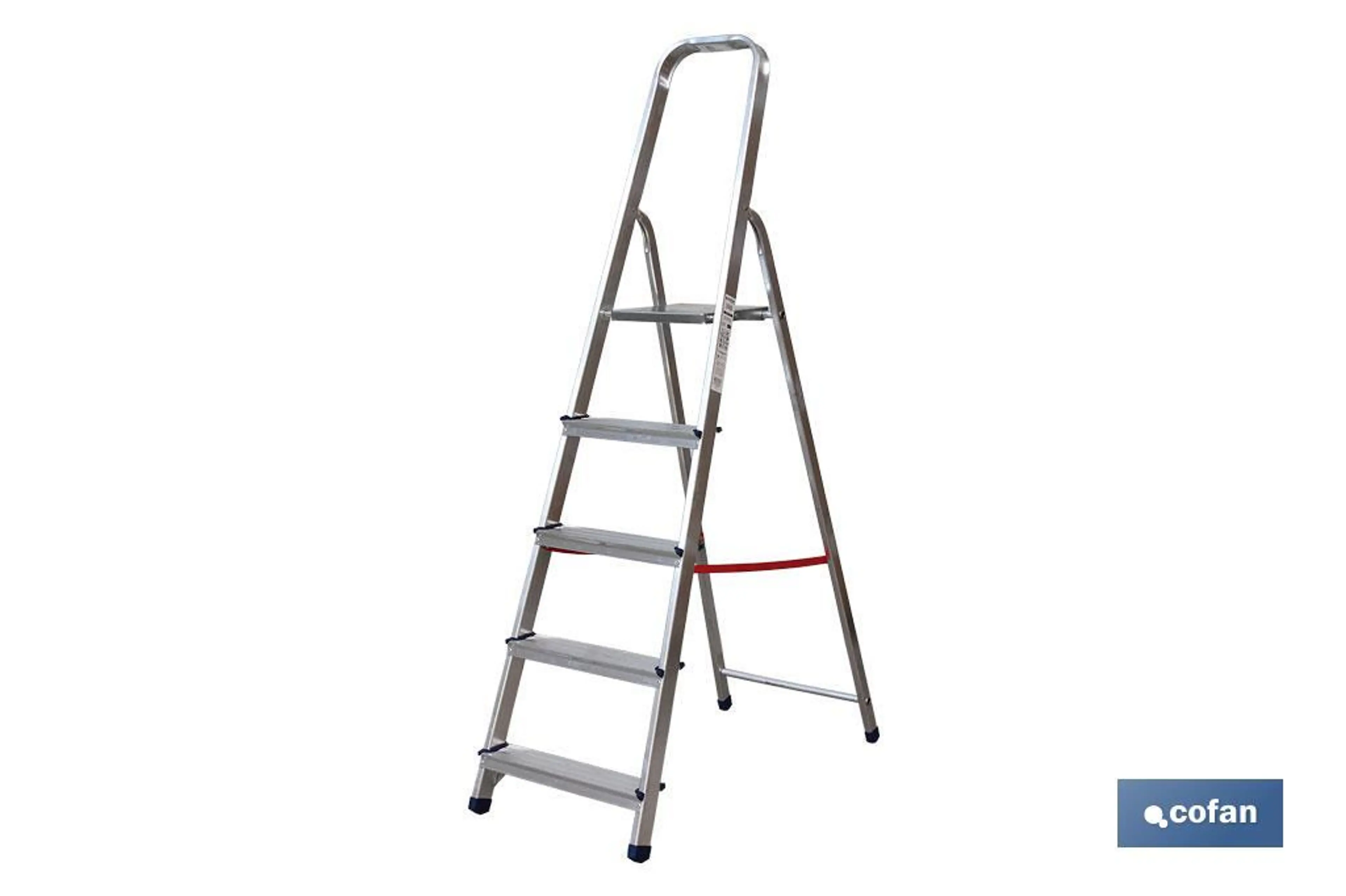 ESCALERA ALUMINIO 7P 1,61M