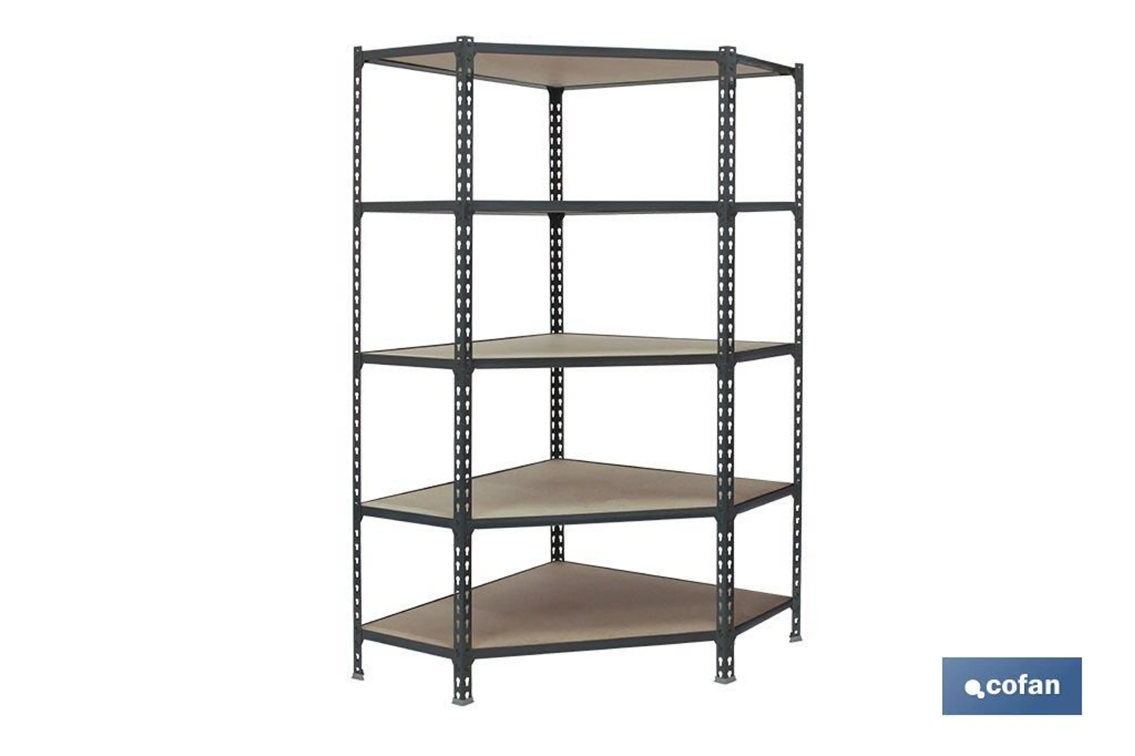 ESTANTERÍA RINCON 5B MAD. 1800X900X