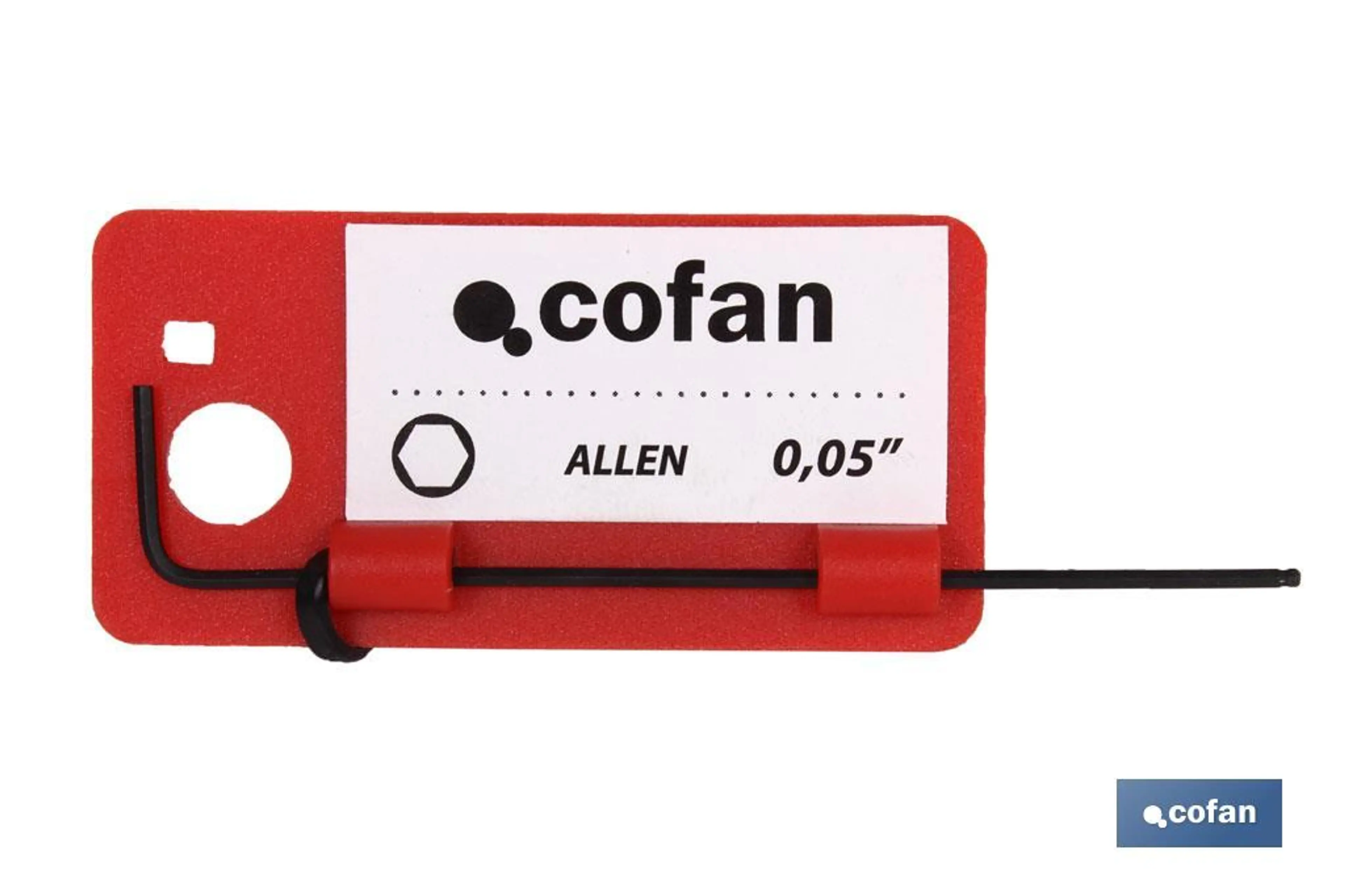 LLAVE ALLEN 1/4"