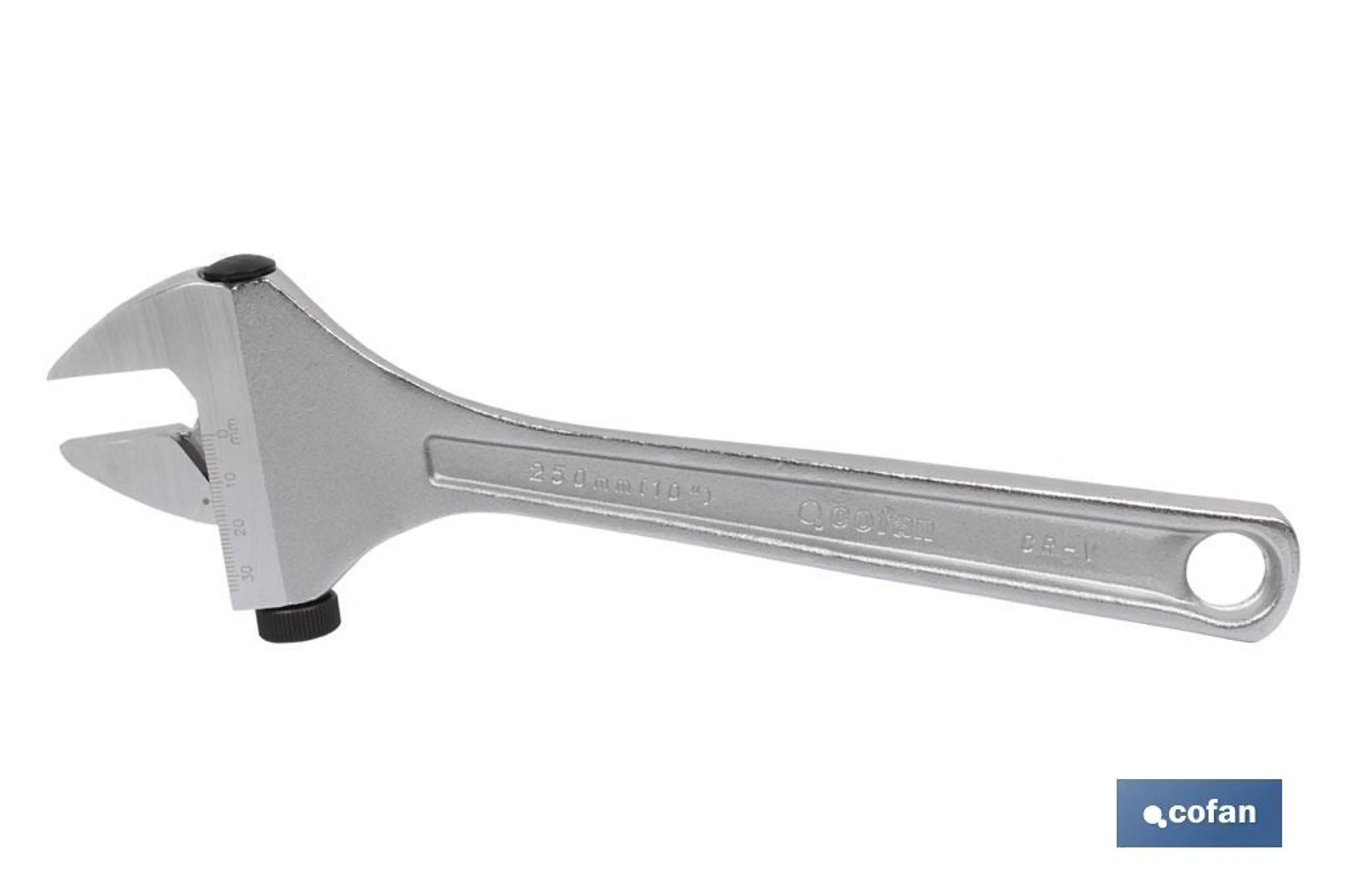 LLAVE AJUSTABLE M. LATERAL 10 "
