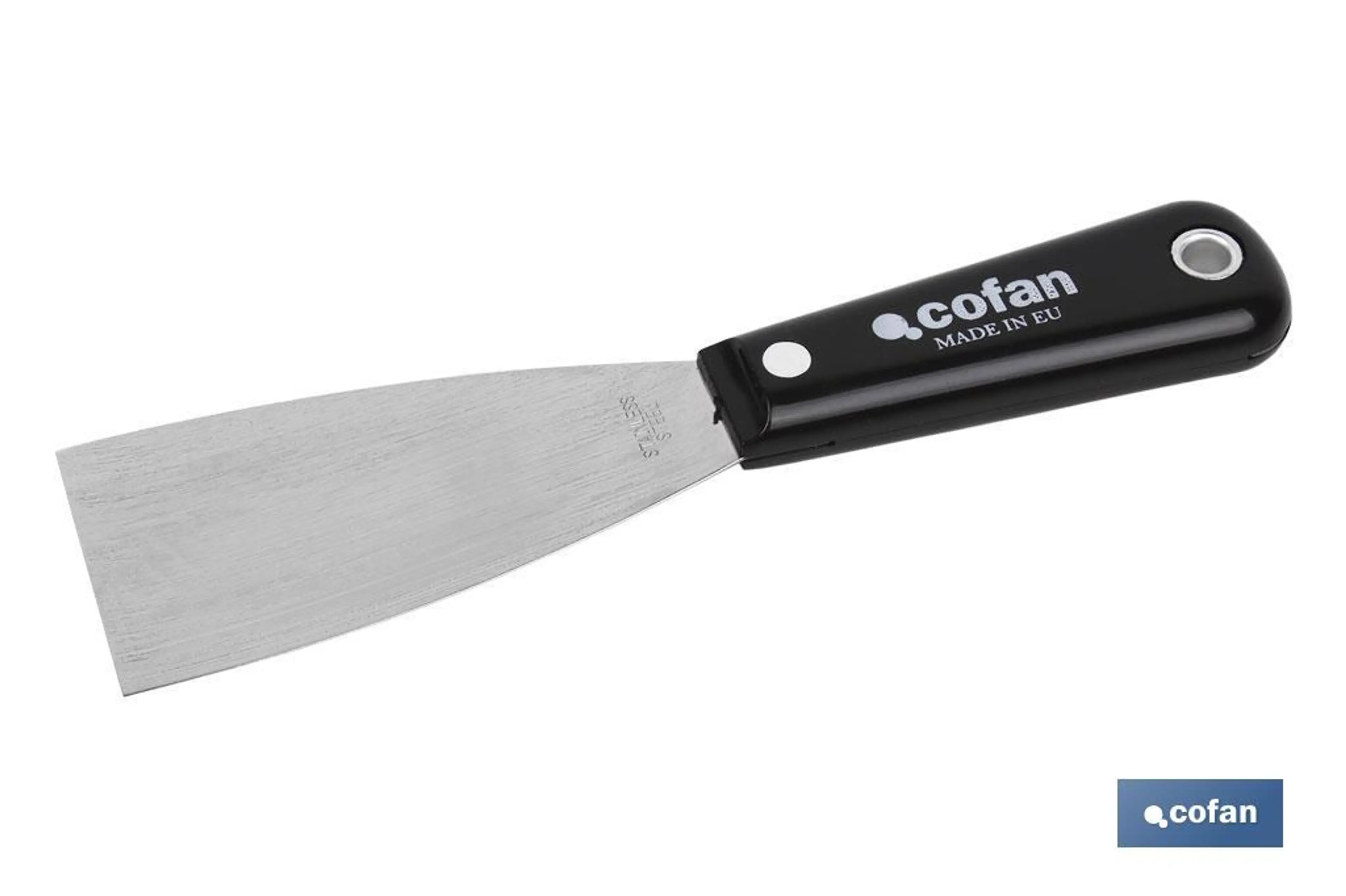 ESPATULA INOX MANGO ABS 80MM
