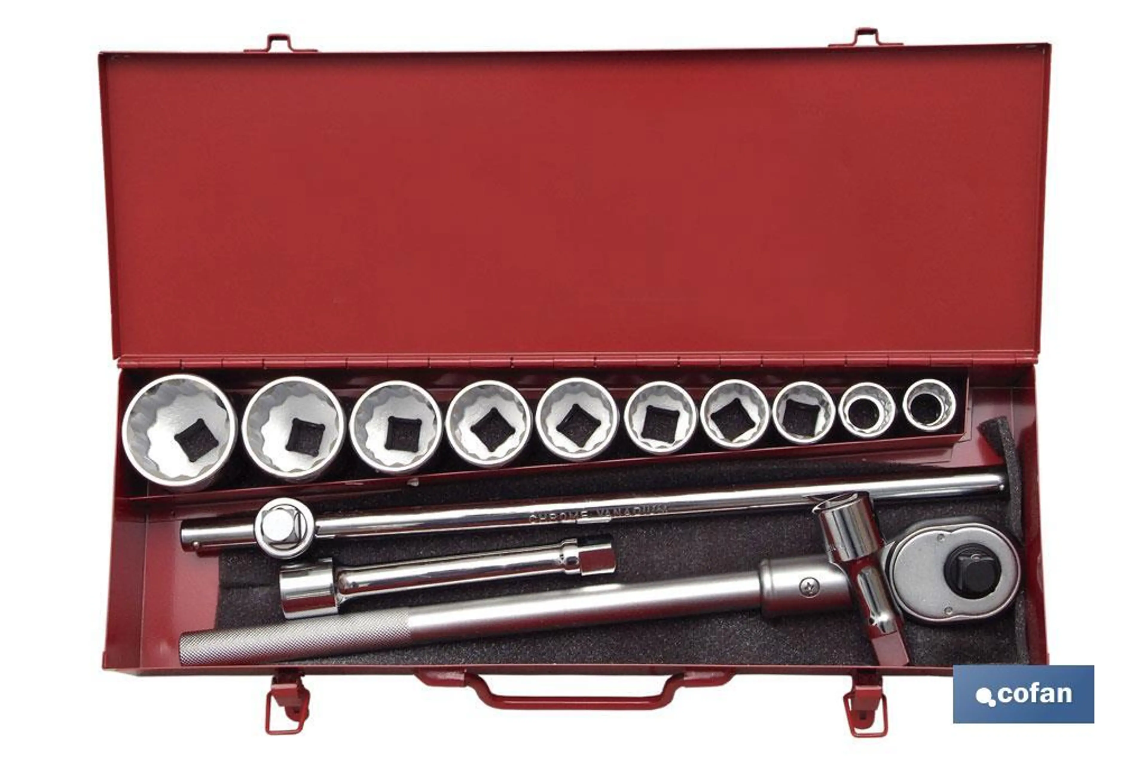 JGO. CARRACA 3/4"-14 UDS. PULGADAS