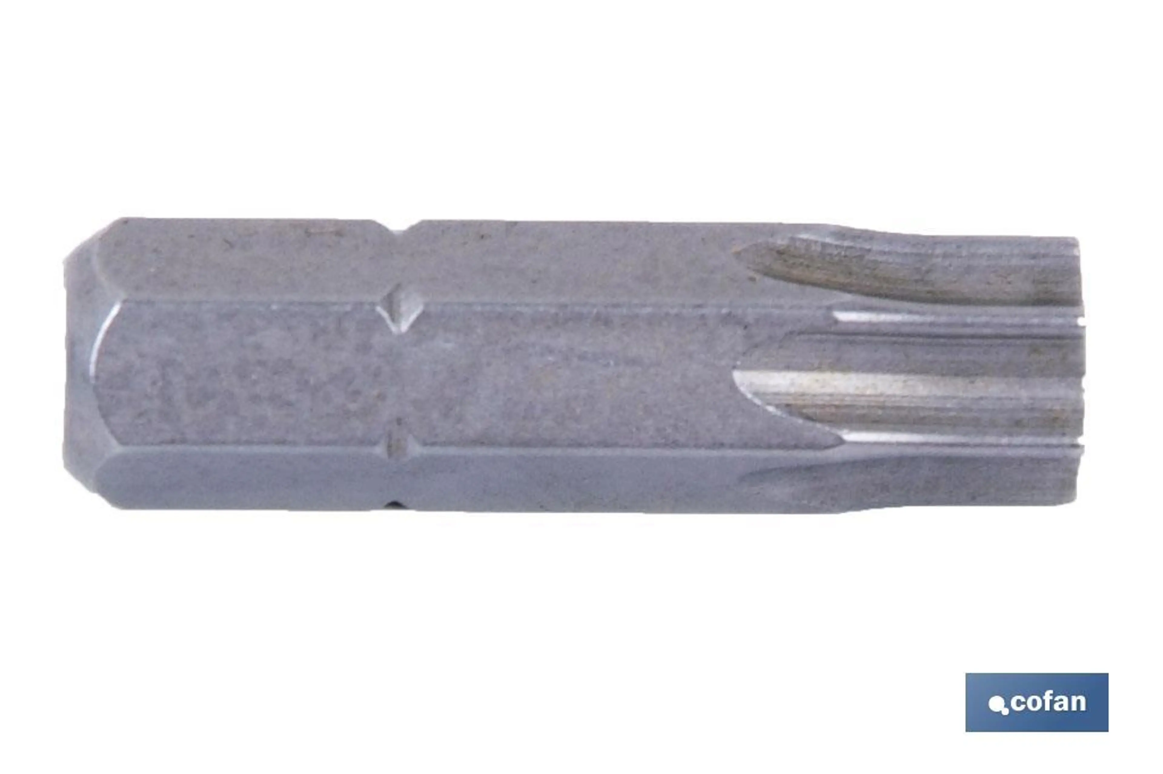 PUNTA DEST. TORX T-10, 25MM.