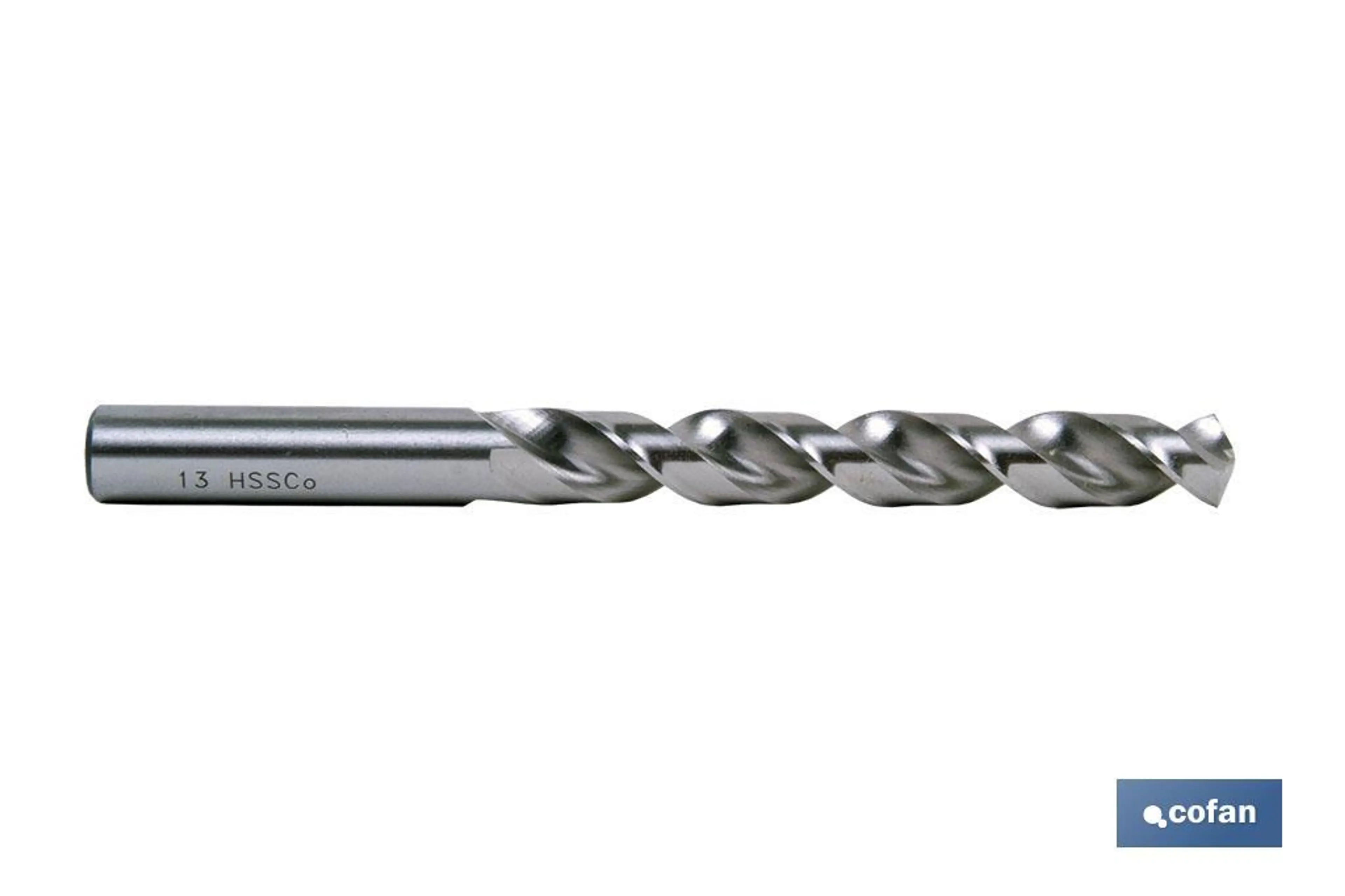 BROCA HSS-CO ACERO INOXIDABLE 8 MM