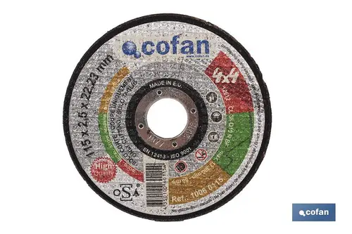 DISCO CORTE 4X4 115X2,5X22,2
