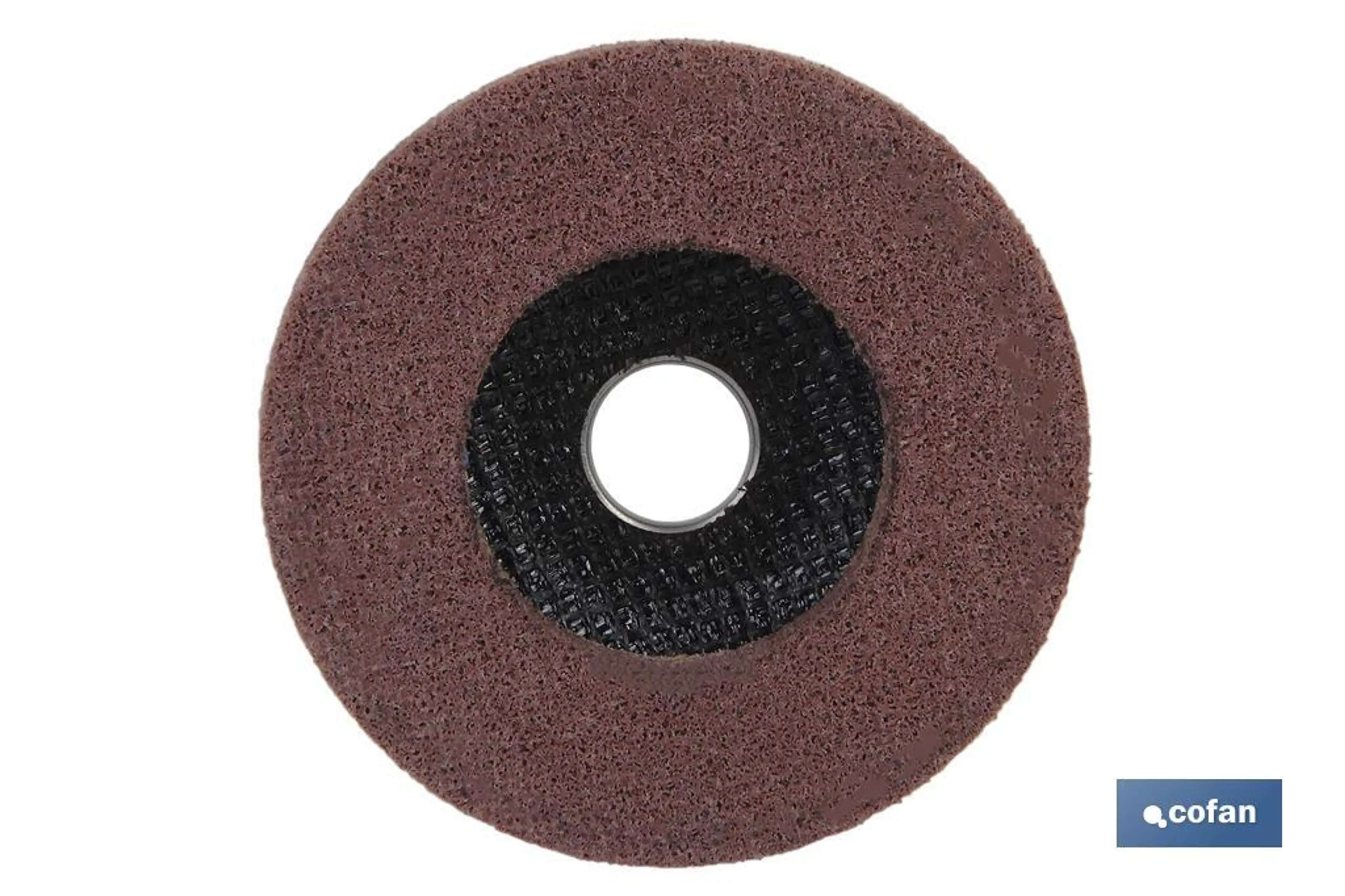 DISCO COMPACTO VELLON P/AMOLADORA Ø
