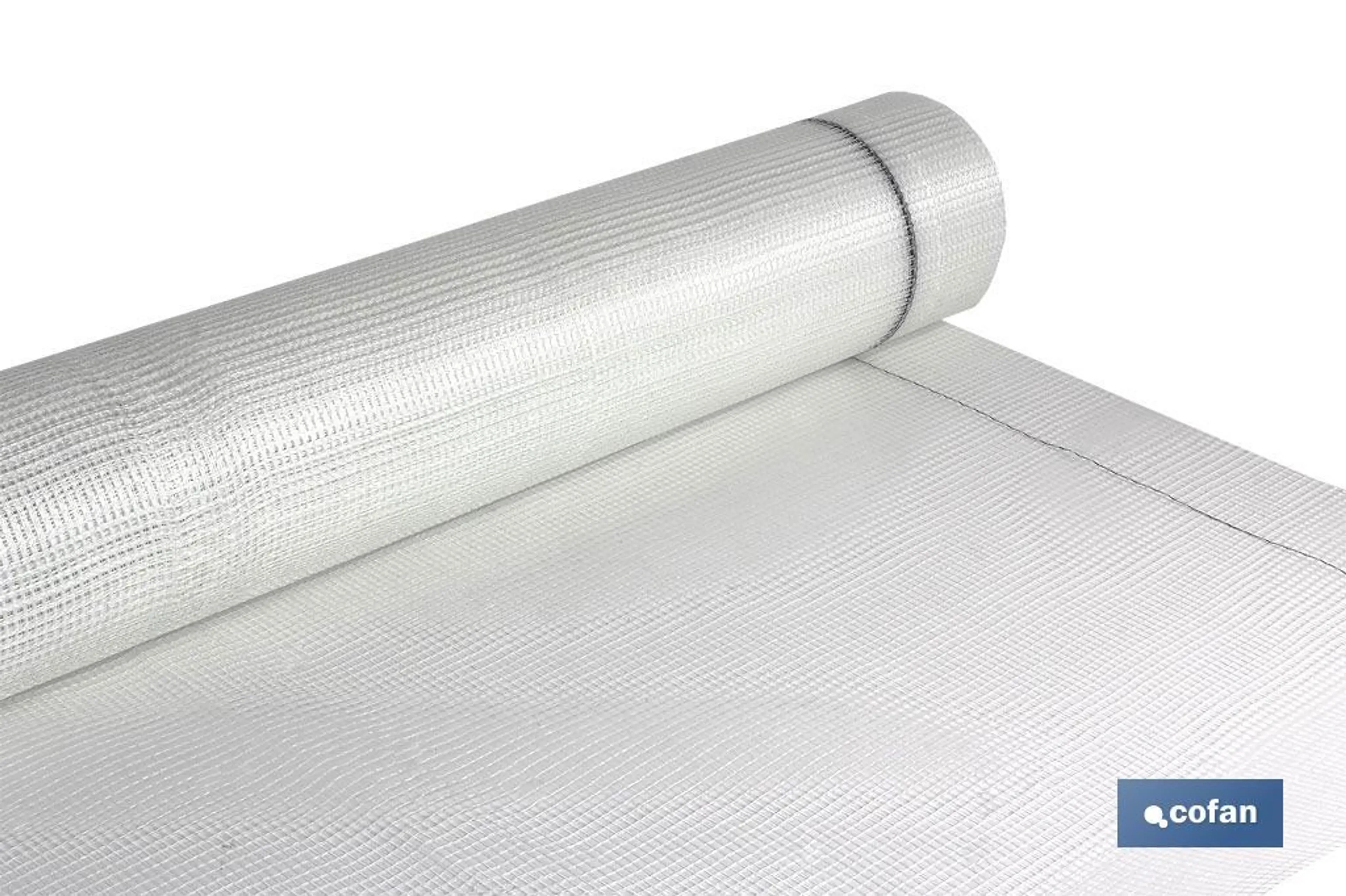 ROLLO 1X50 M MALLA F.VIDRIO 5X5MM R