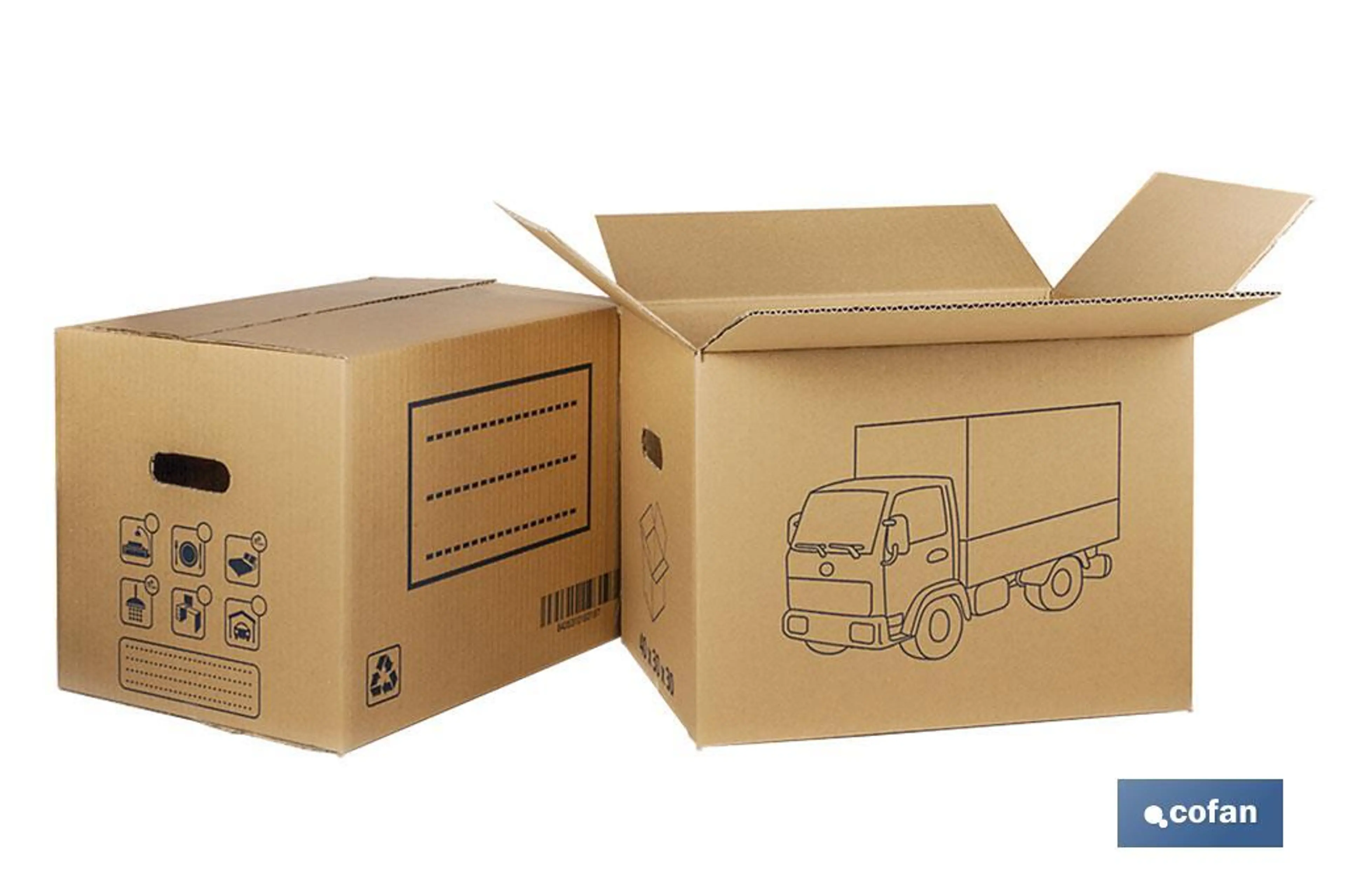 CAJA CARTÓN PARA MUDANZA CON ASA TR