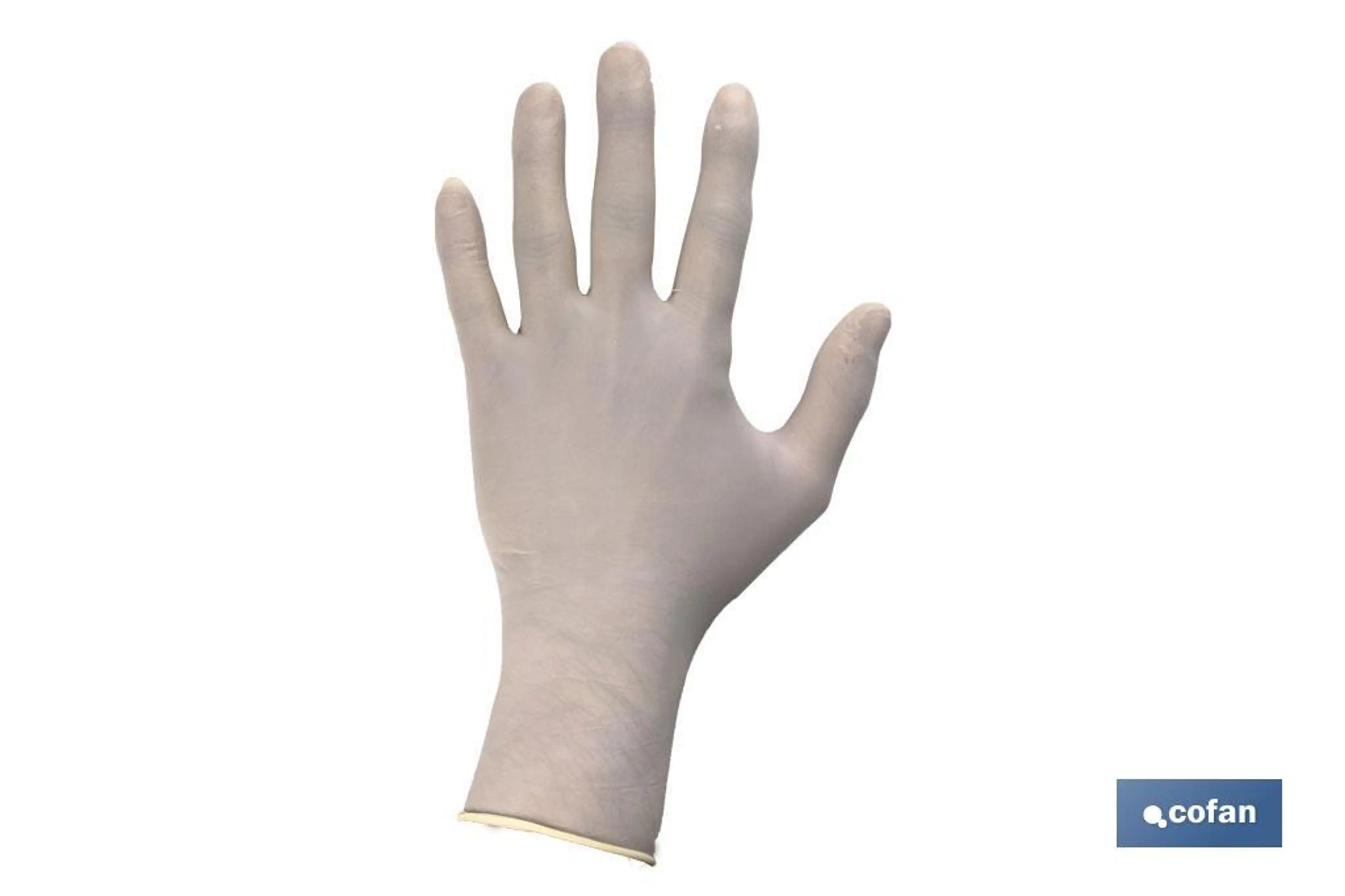 CAJA 100 UNDS. GUANTES LATEX T - XL