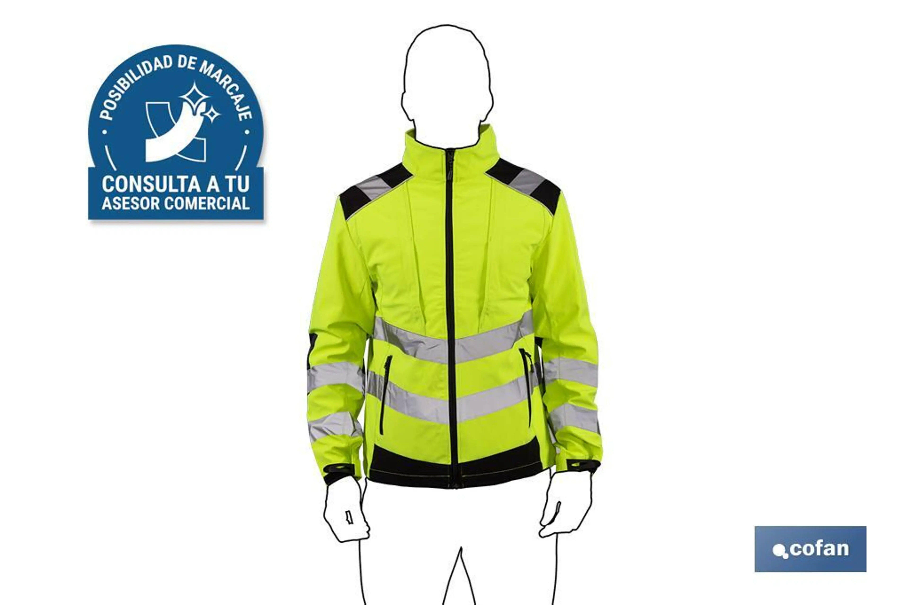 SOFTSHELL ALTA VISIBILIDAD MODELO A