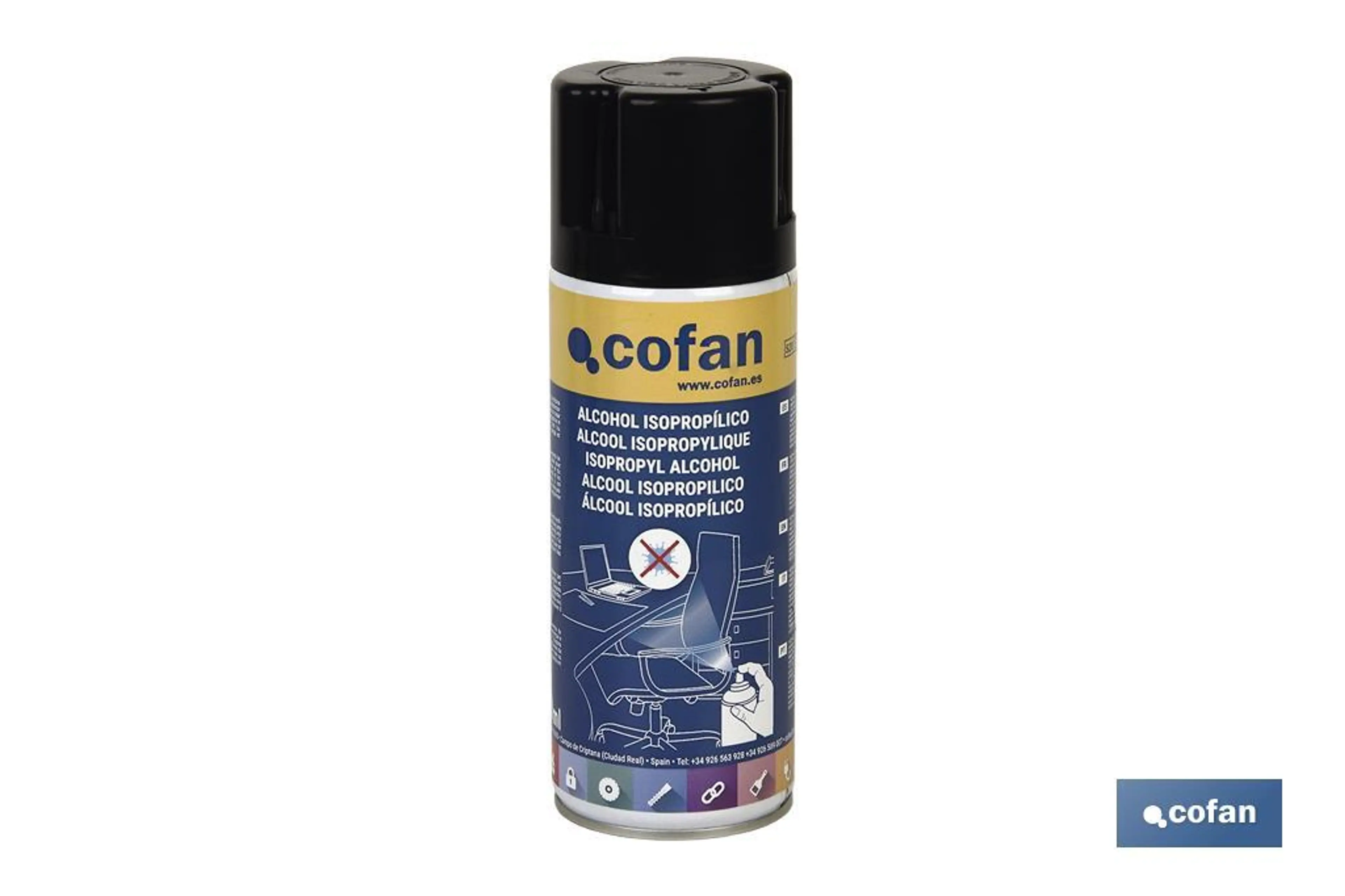 SPRAY ALCOHOL ISOPROPÍLICO