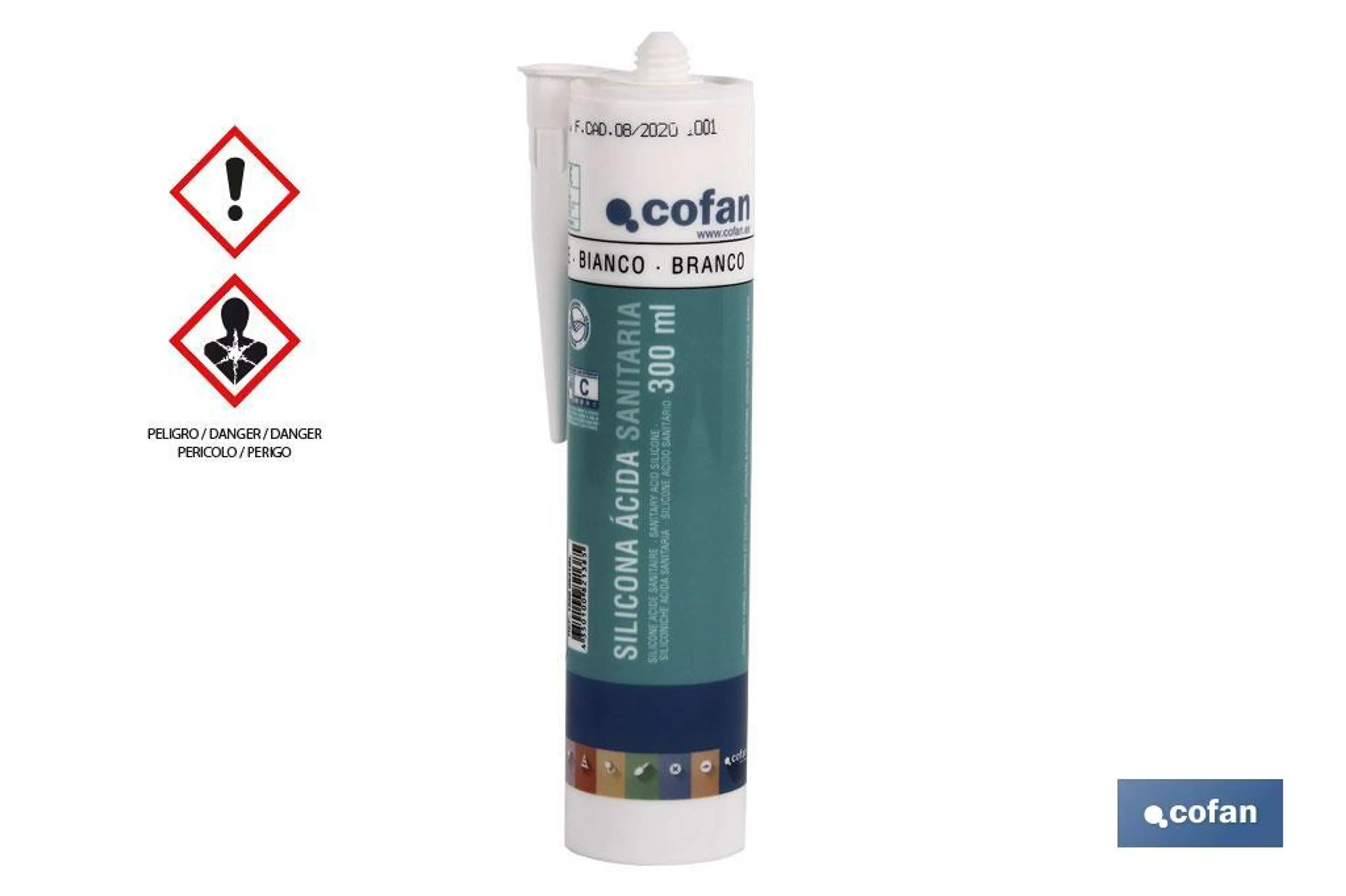 SILICONA ÁCIDA SANITARIA 300 ML "BL
