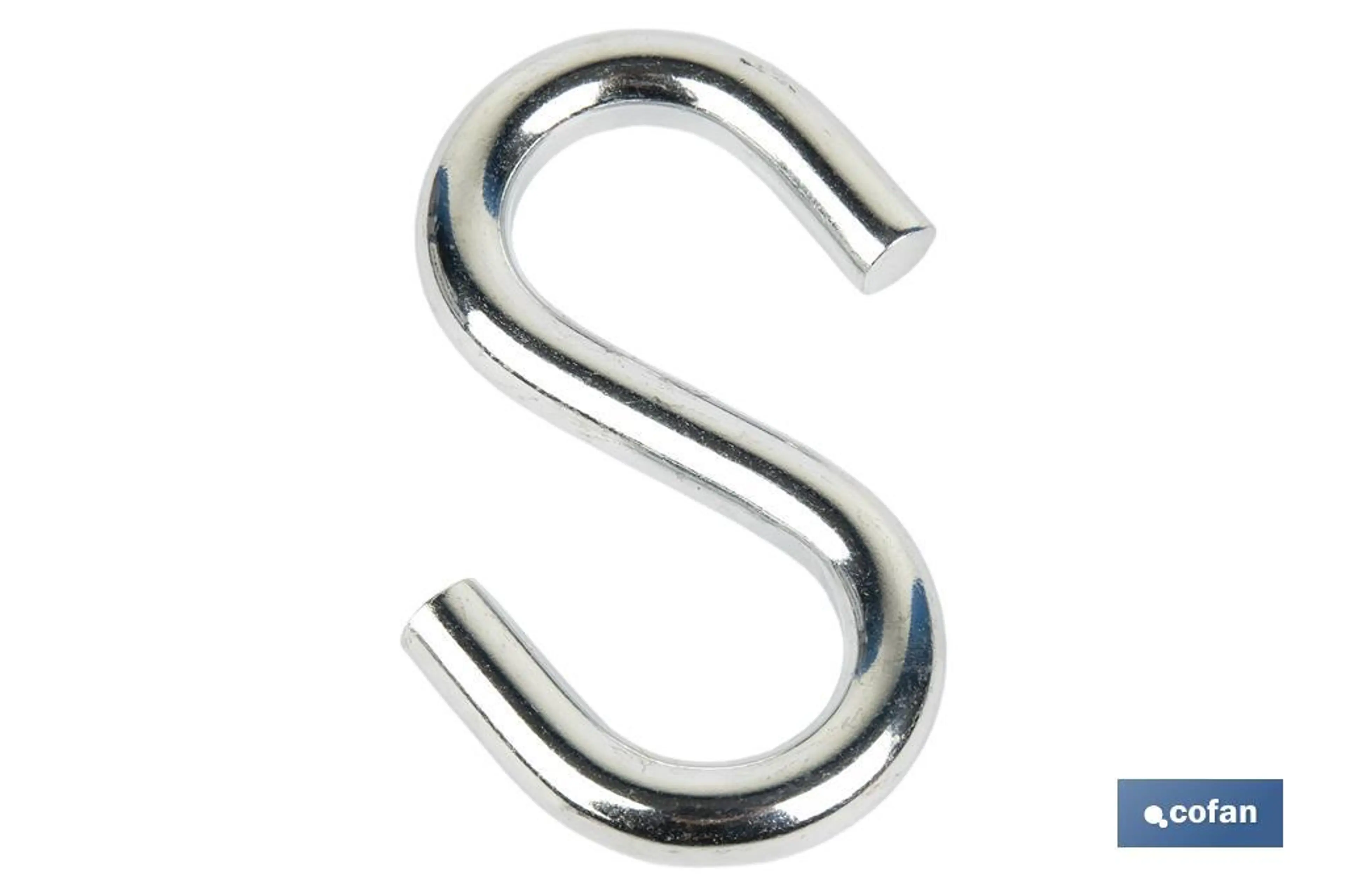 GANCHO EN "S" ZINCADO M-10