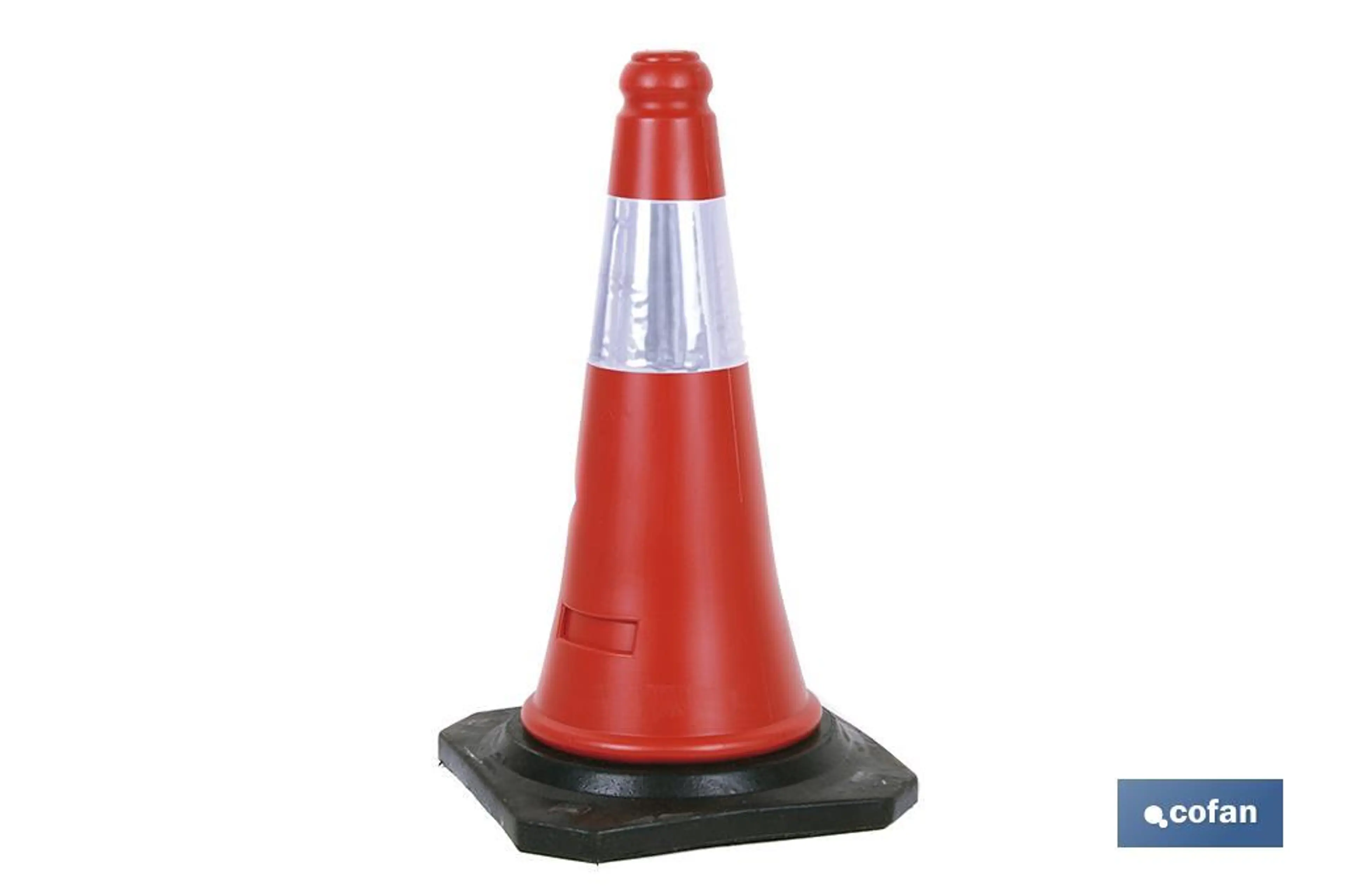 CONO POLIETILENO REFLECT. 1 MT, 5 K