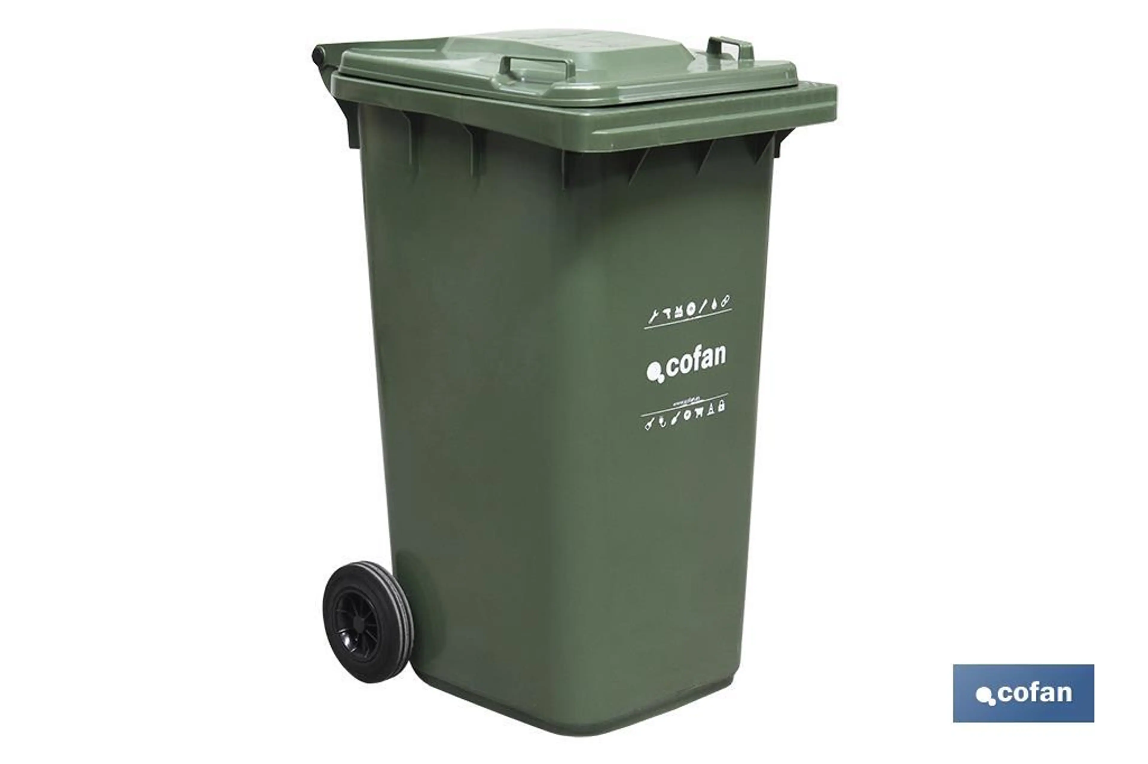 CONTENEDOR 2 RUEDAS 240LT COLOR VER