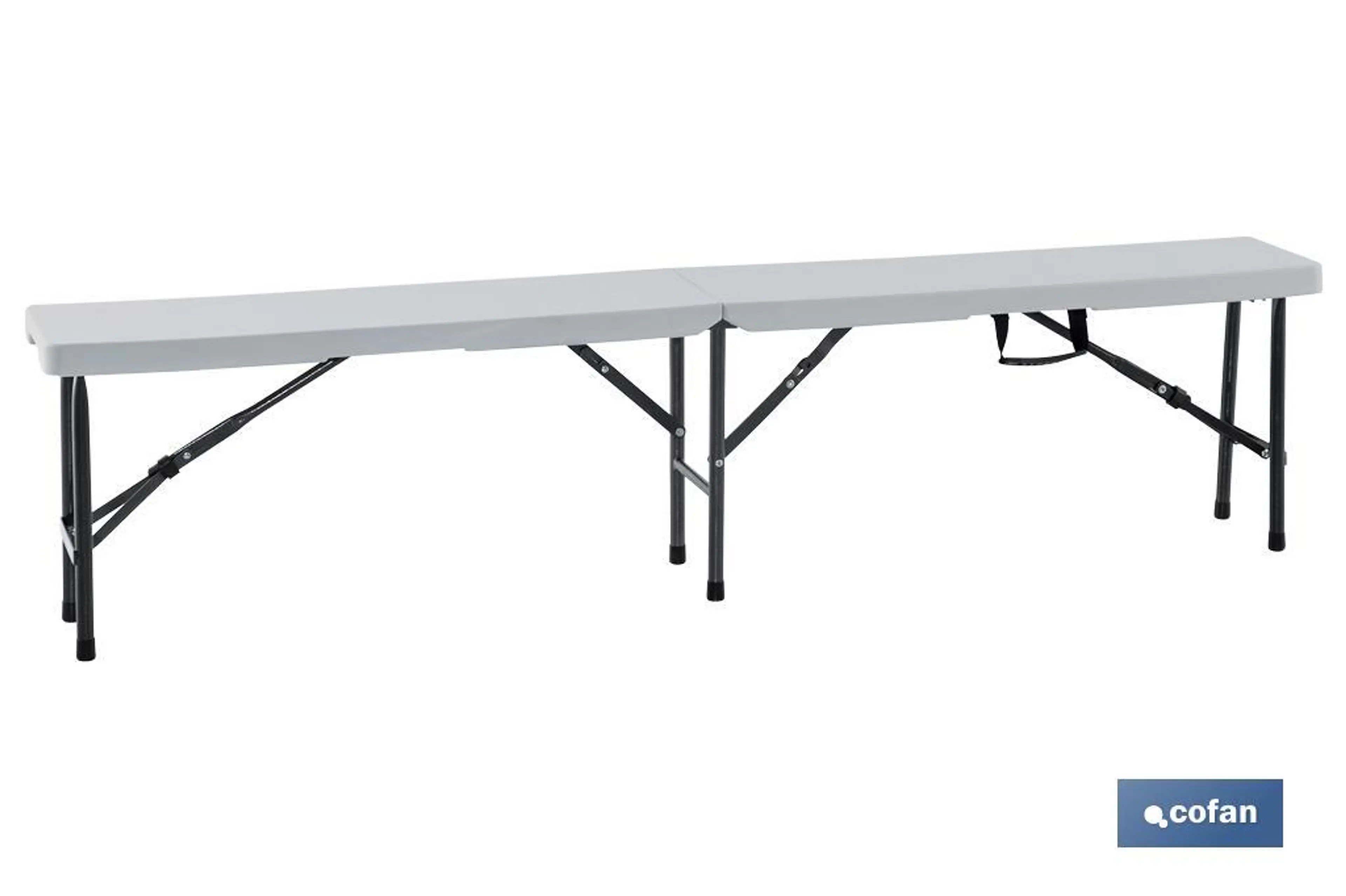 BANCO PLEGABLE RECTANGULAR BLANCO 1