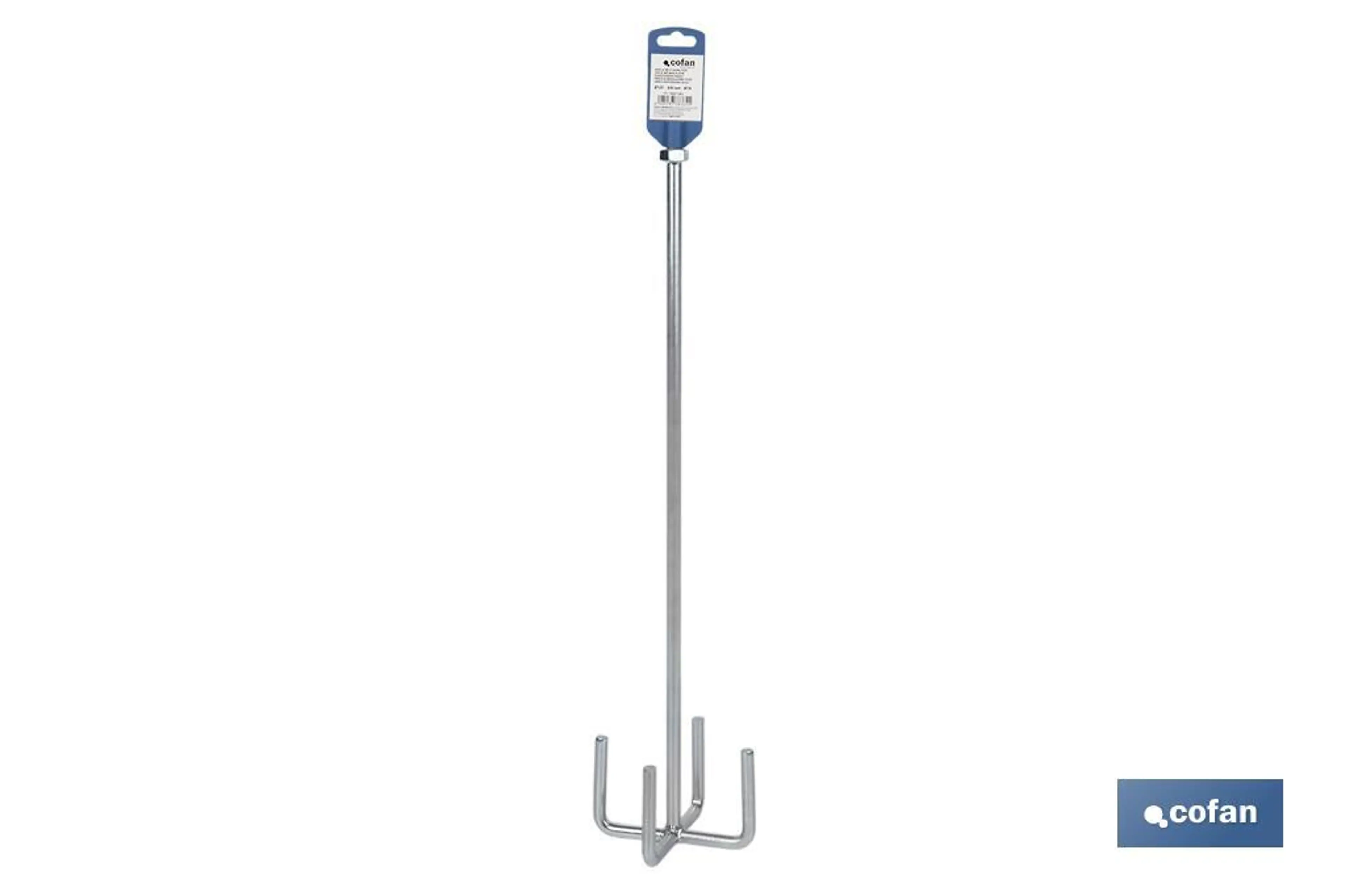 VARILLA MEZCLADORA YESO Ø120 600 MM