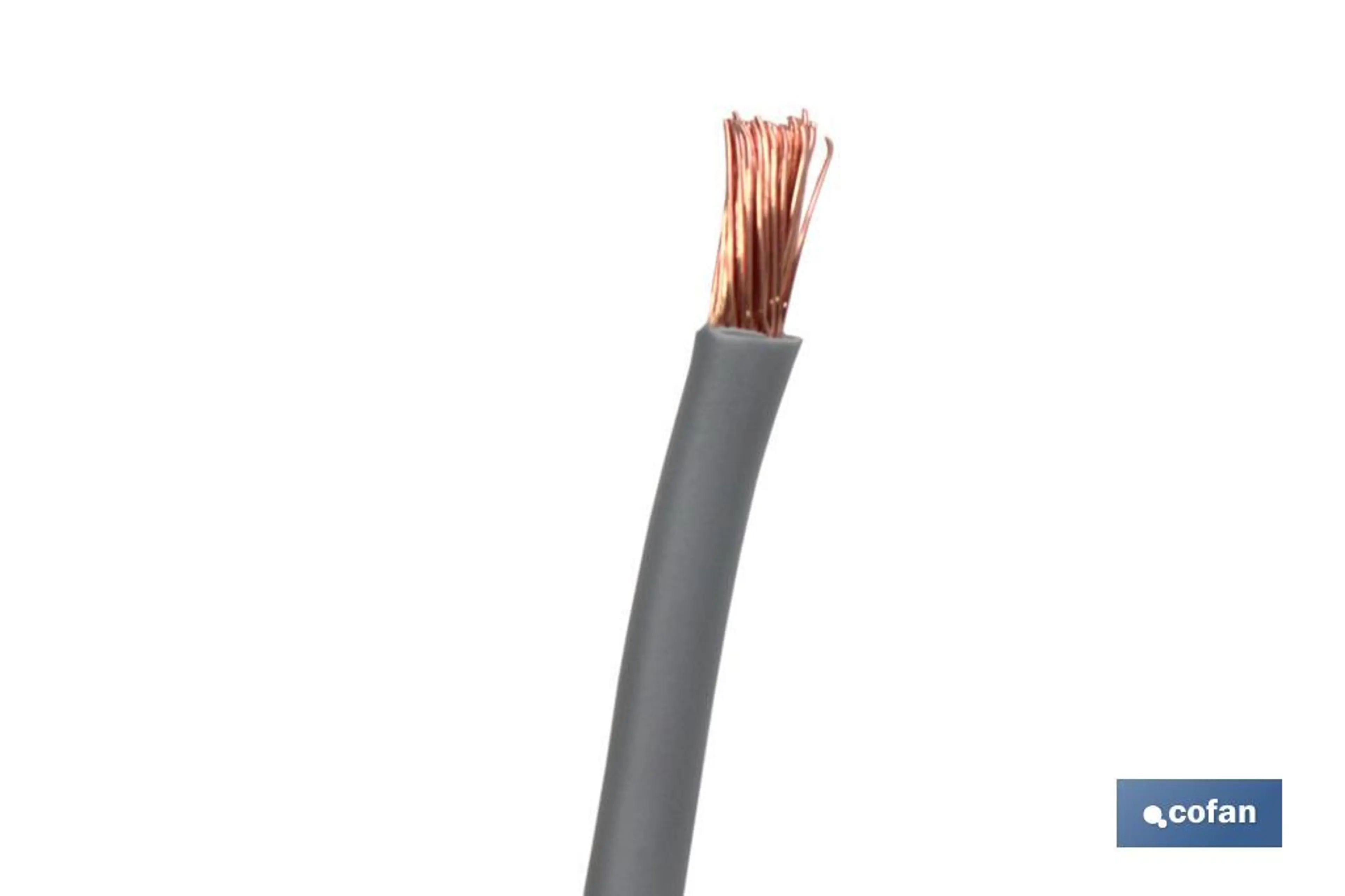 ROLLO CABLE H07V-K 1X6MM2 GRIS (100