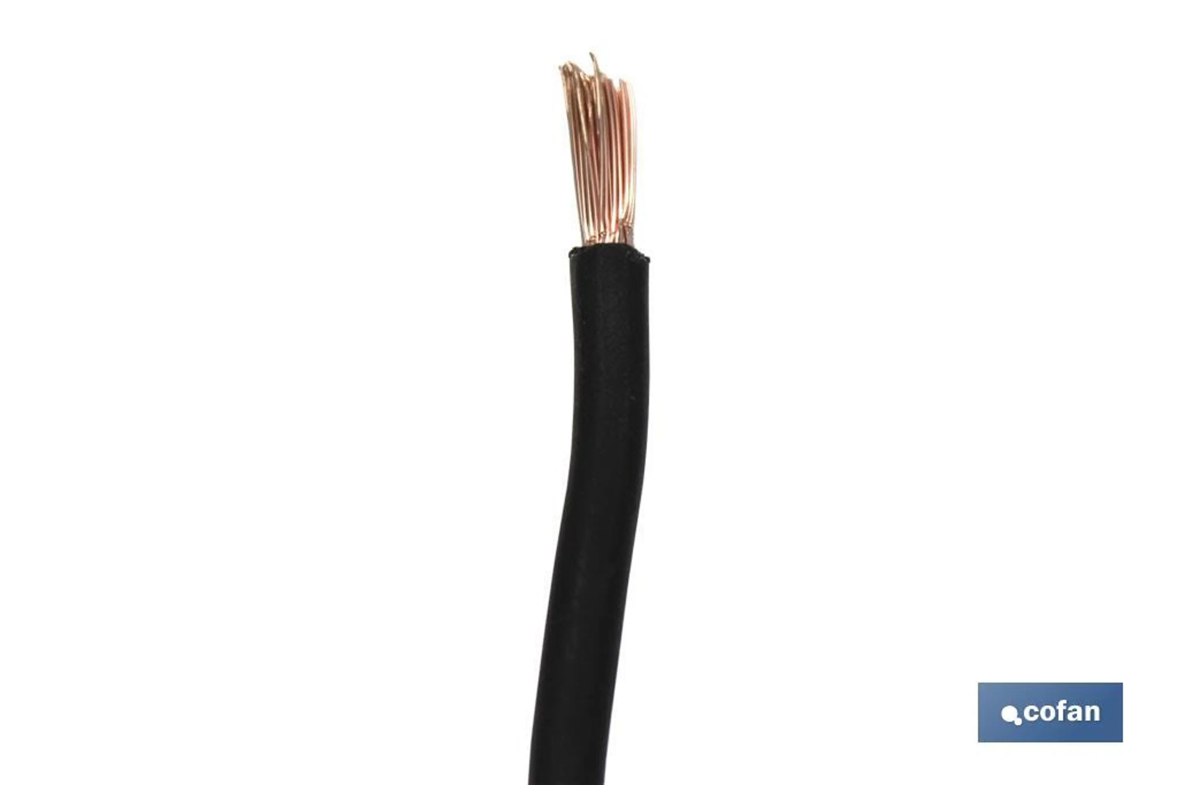 ROLLO CABLE H07V-K 1X6MM2 NEGRO (10
