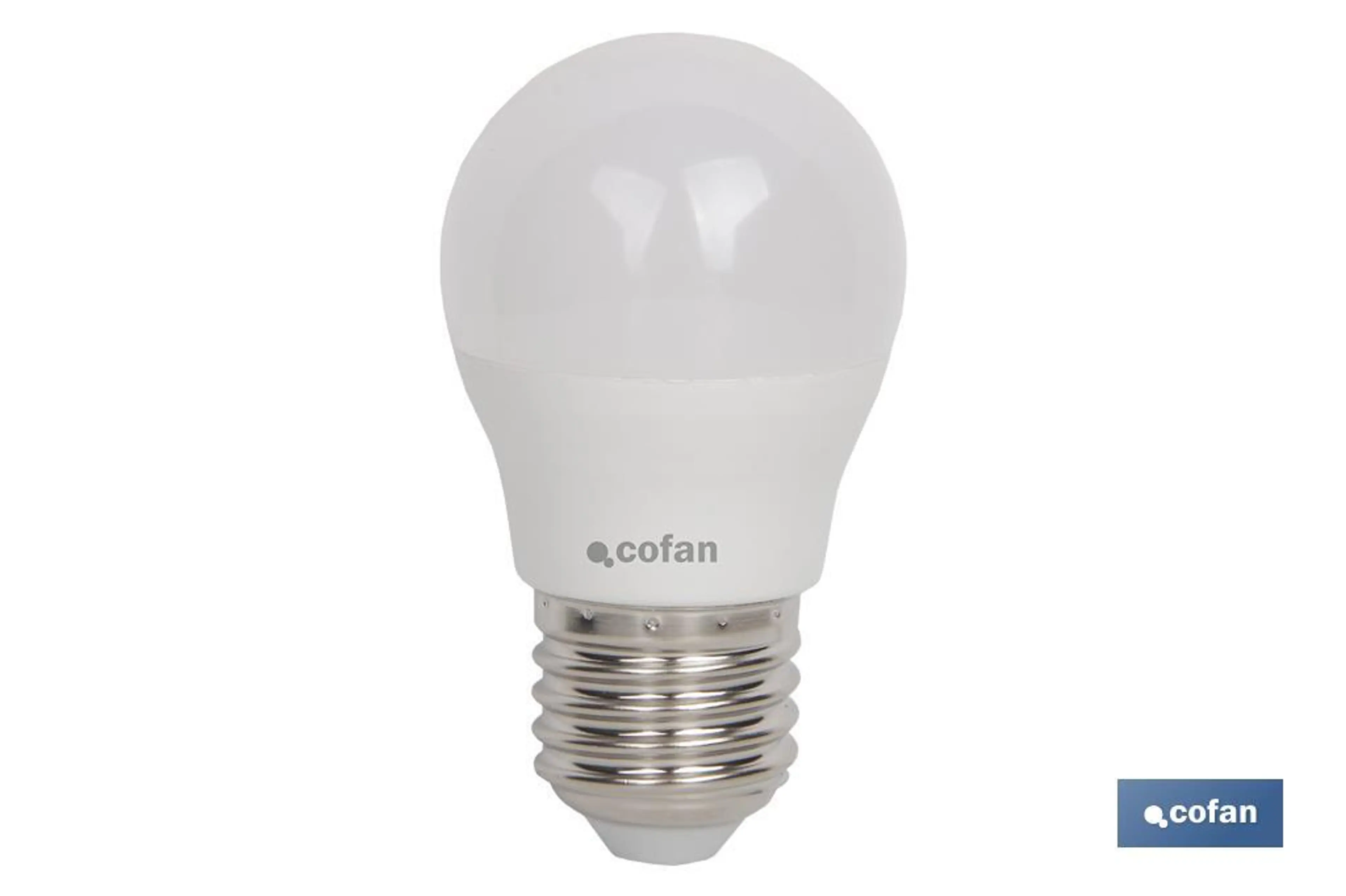 BOMBILLA LED 5W ESFÉRICA E27 220º 4