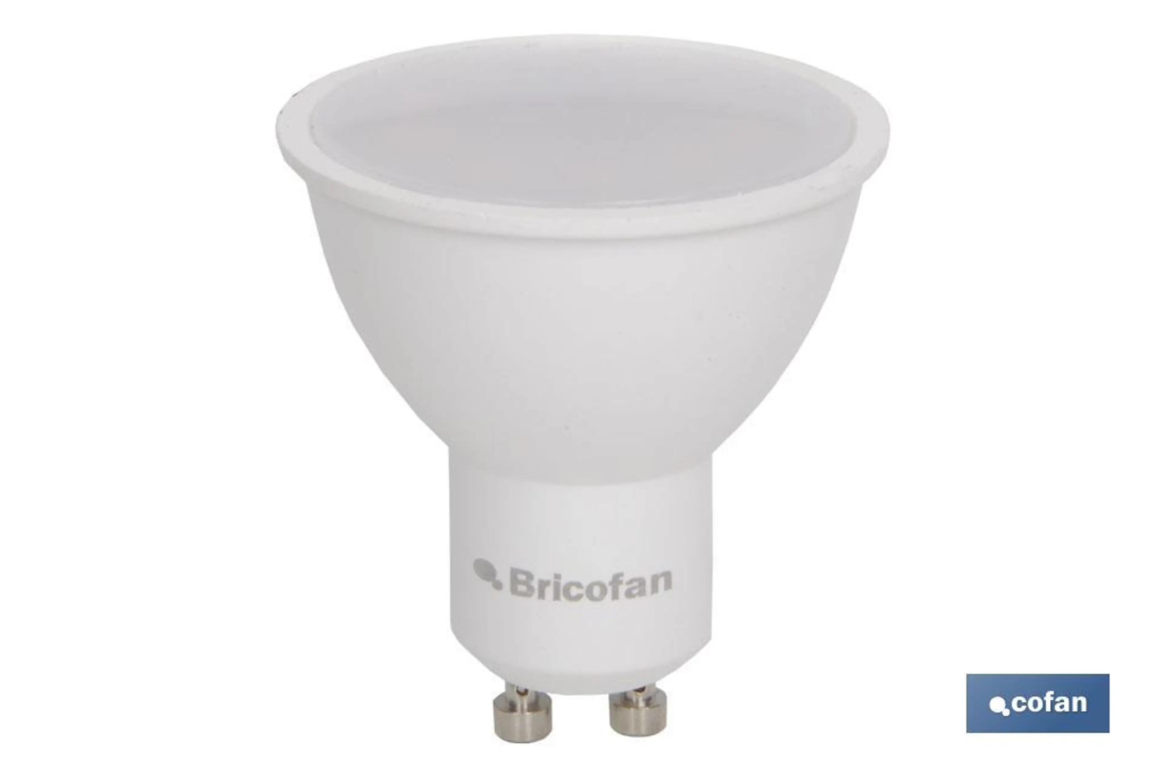 LÁMPARA LED GU-10 7W 110º 500LM 300