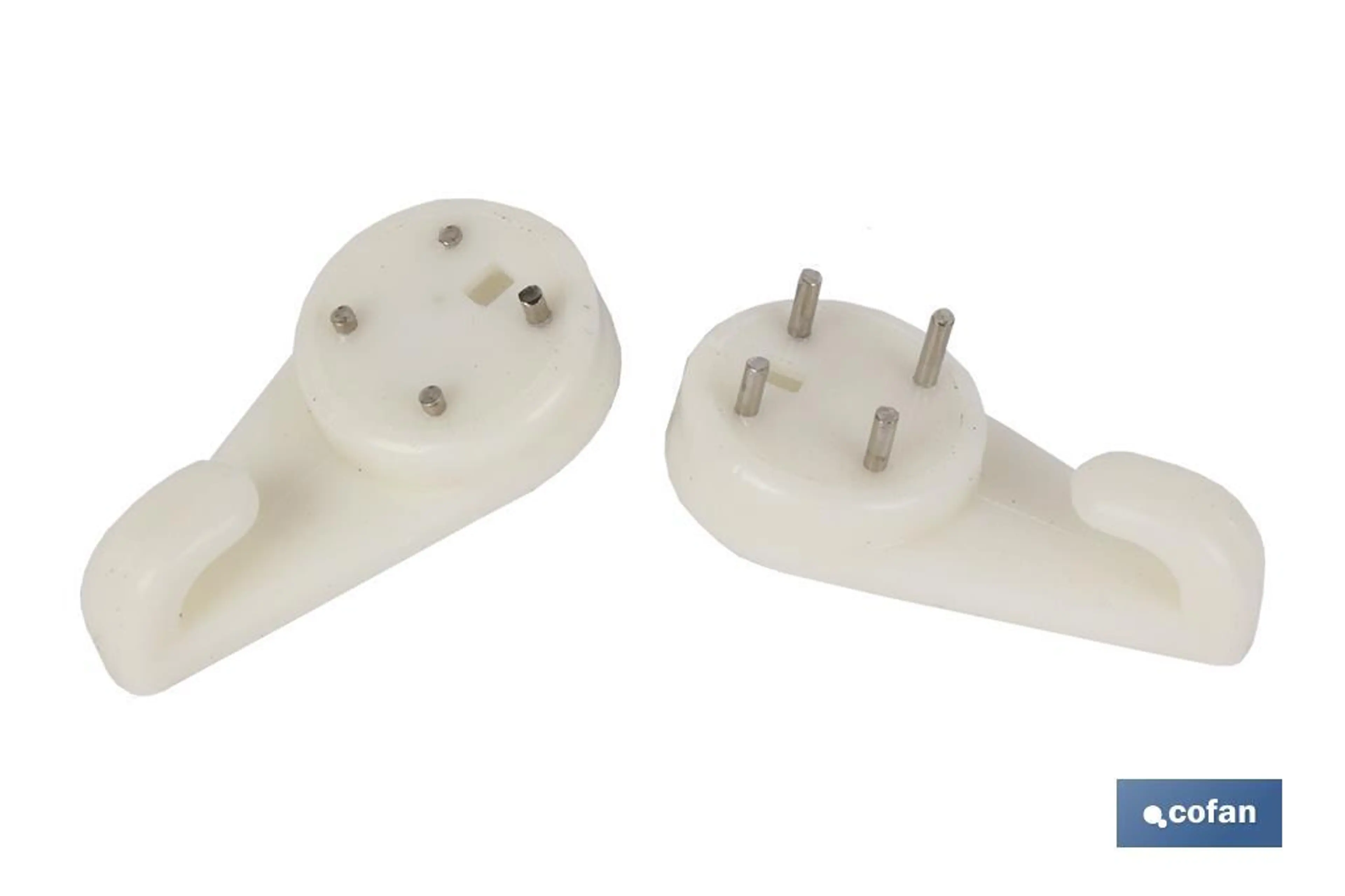 BLÍSTER 2 UDS. CUELGACUADROS 30 MM 