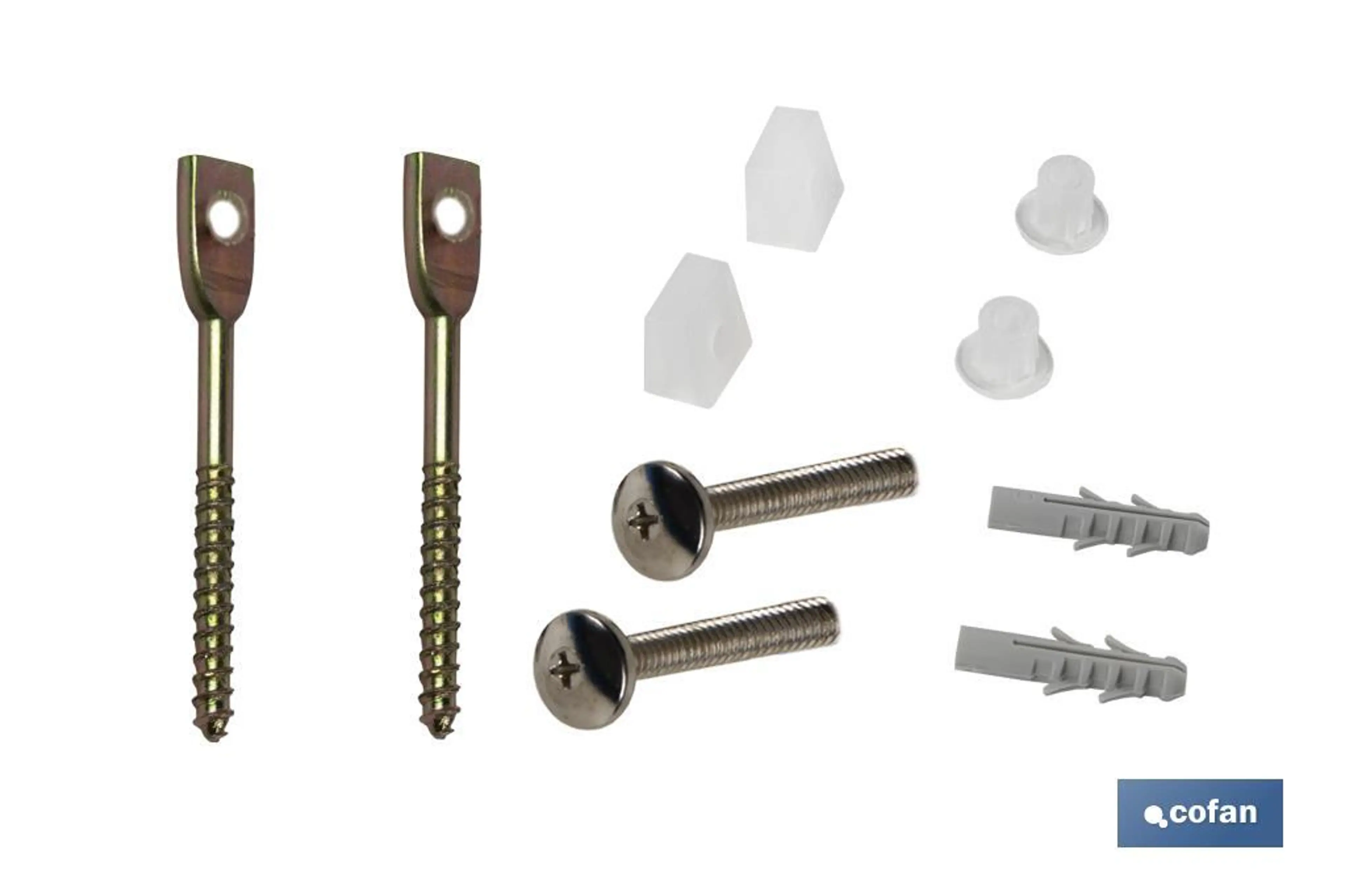 SET 2 PCS TORNILLOS HORIZONTALES FI