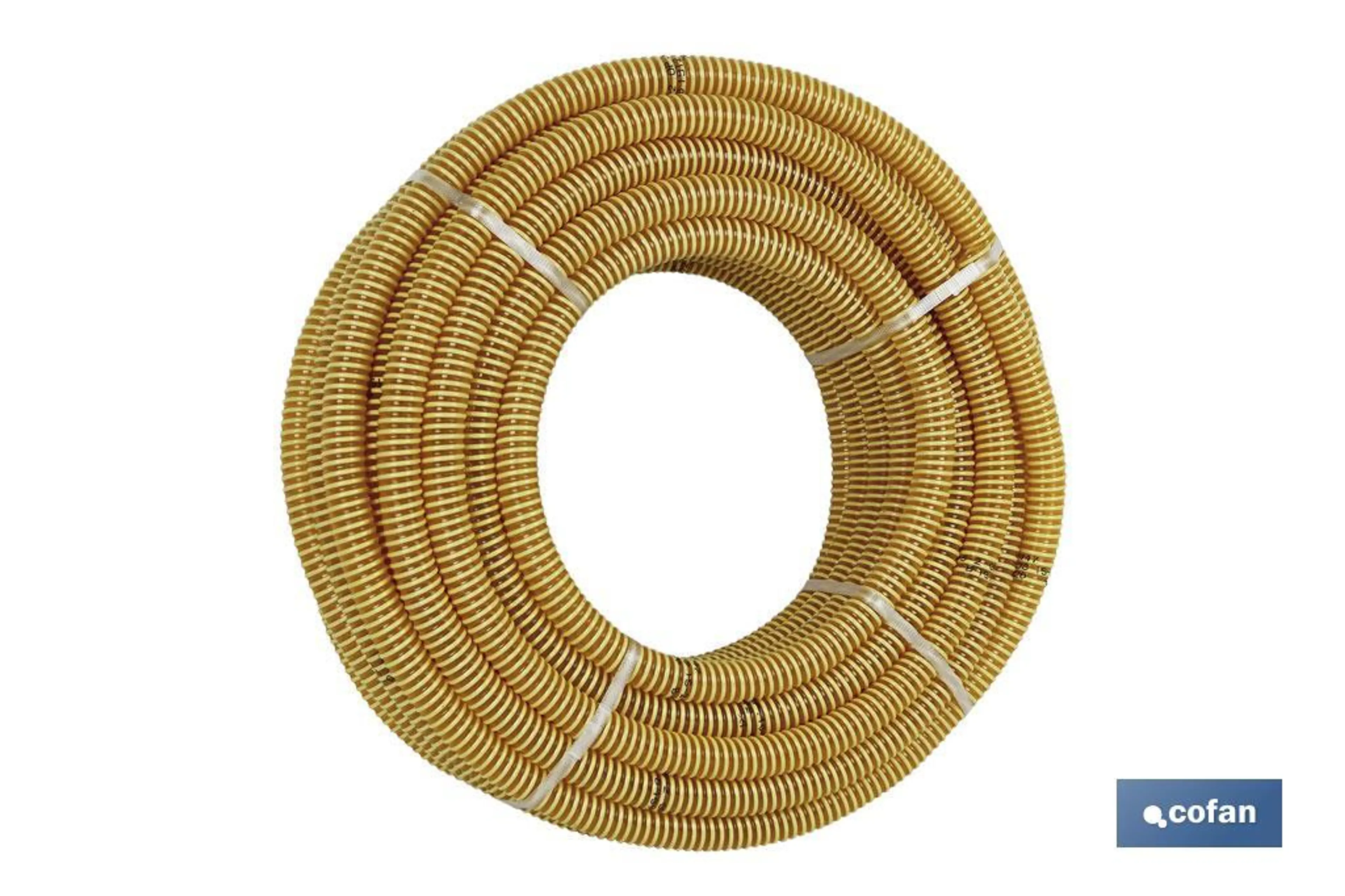 ROLLO TUBO ASPIRACION ESPIRAL AMARI
