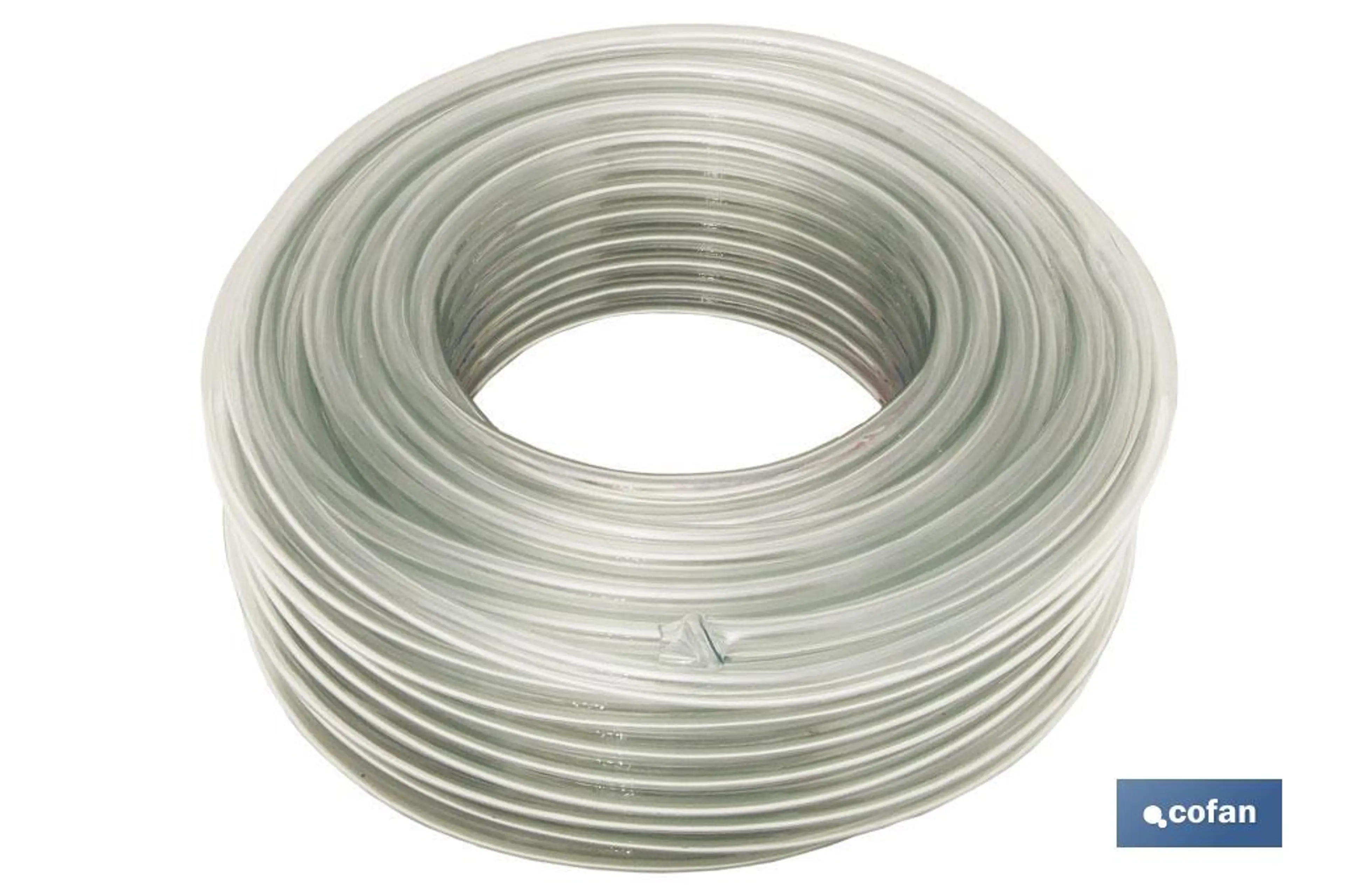 MANGUERA PVC MONOCAPA CRISTAL 25X31