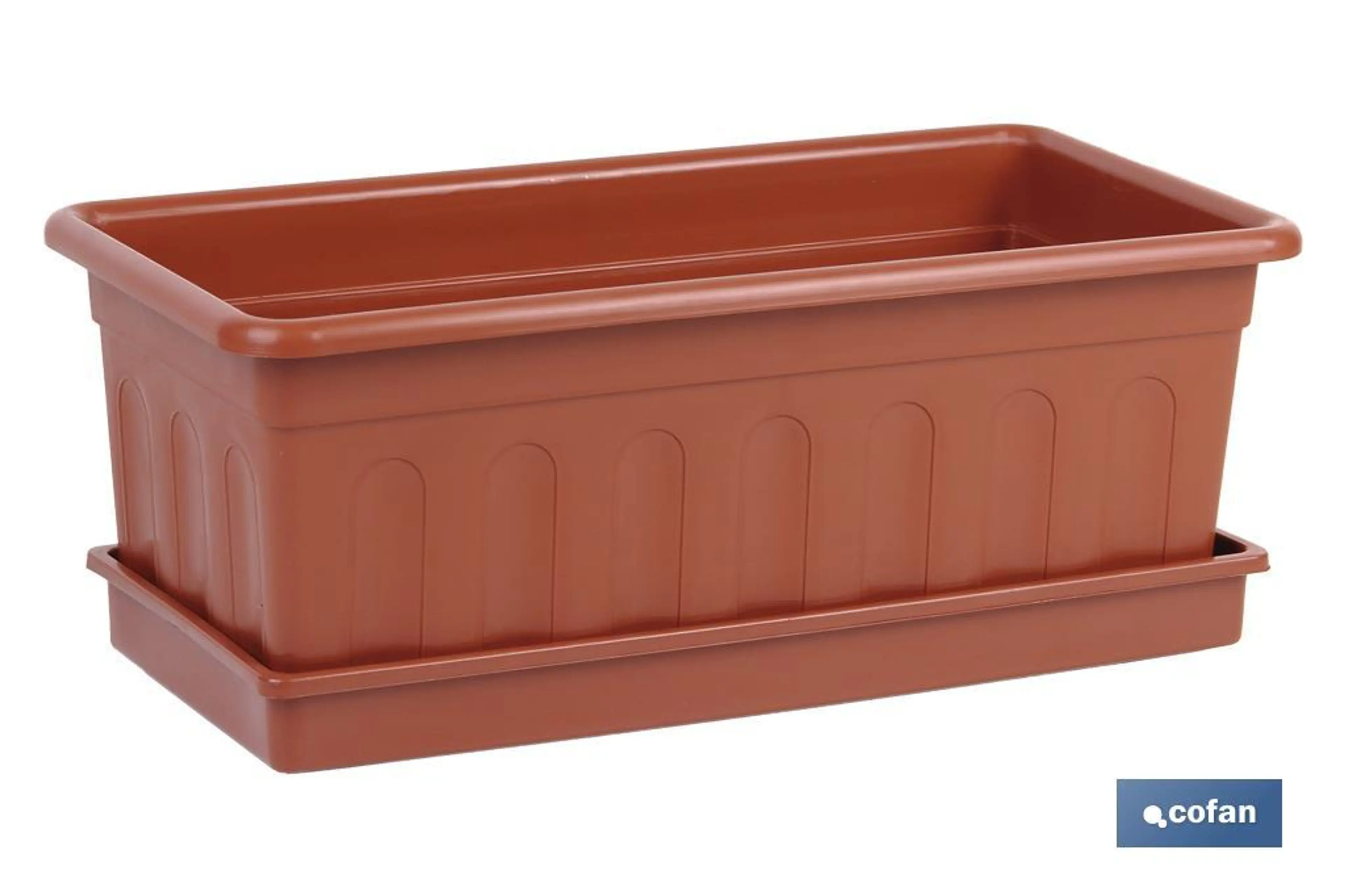 JARDINERA MARRON MODELO AZAHAR 50X2