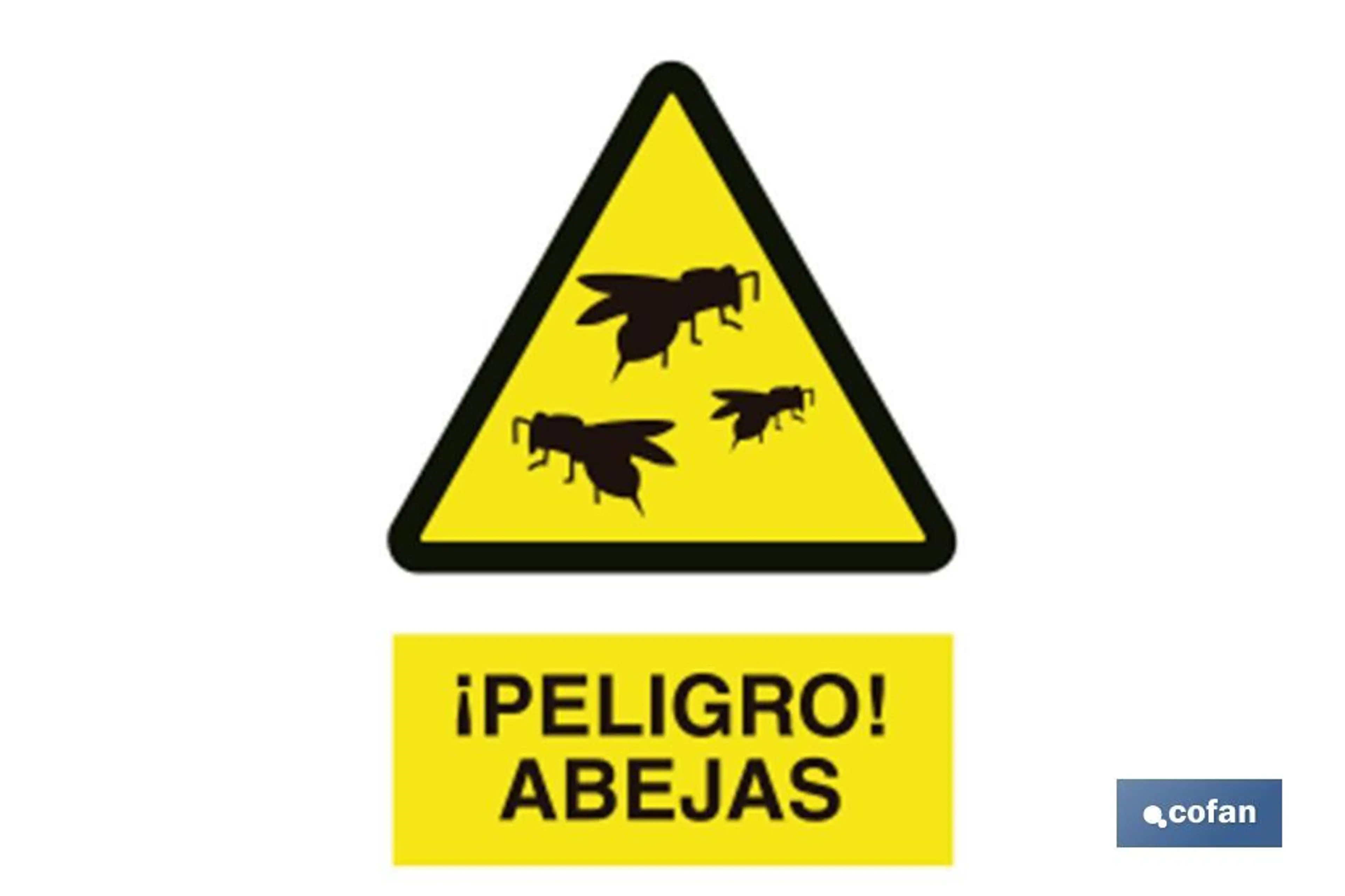 SEÑAL ADHESIVO 210X148 MM.