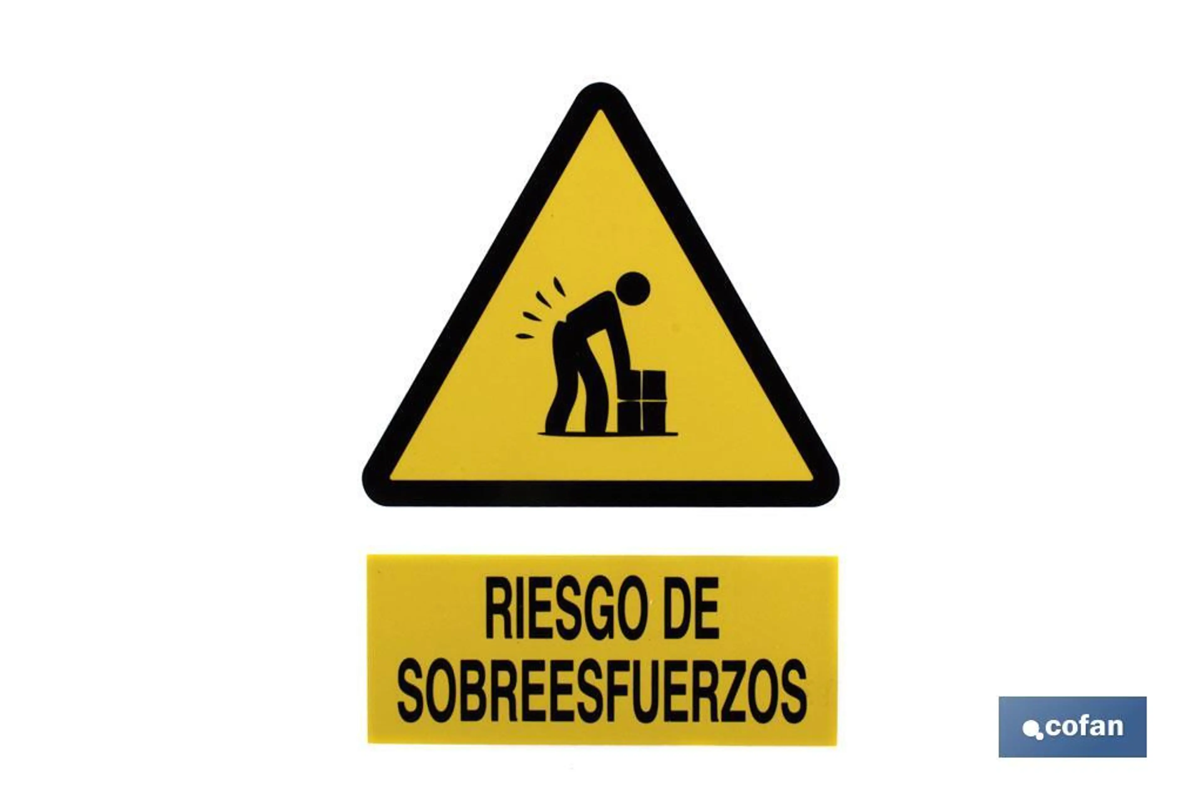 SEÑAL POLIESTIRENO 297 X 210 MM