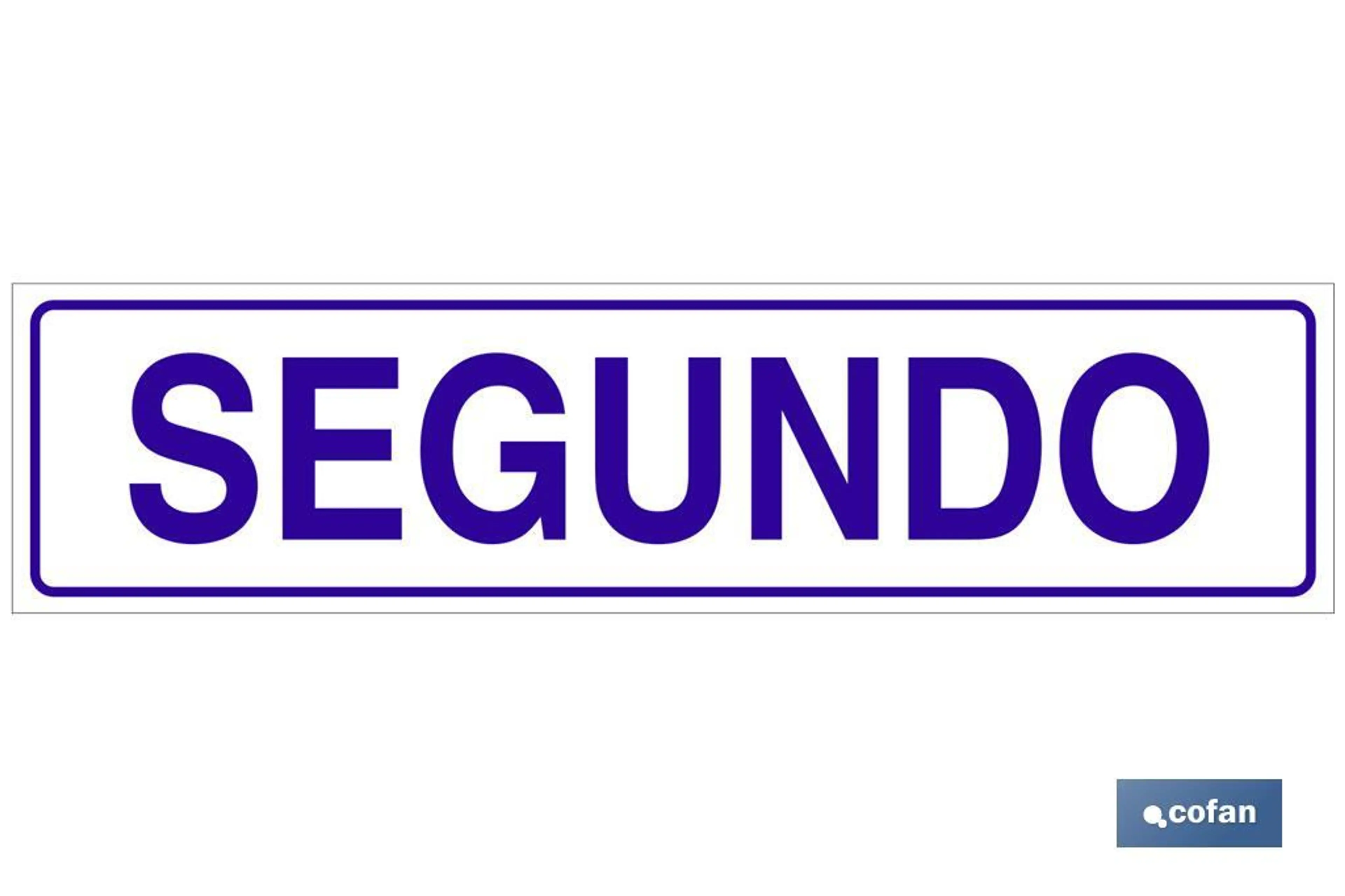 SEÑAL GLASSPACK ADHESIVA 250X62MM.