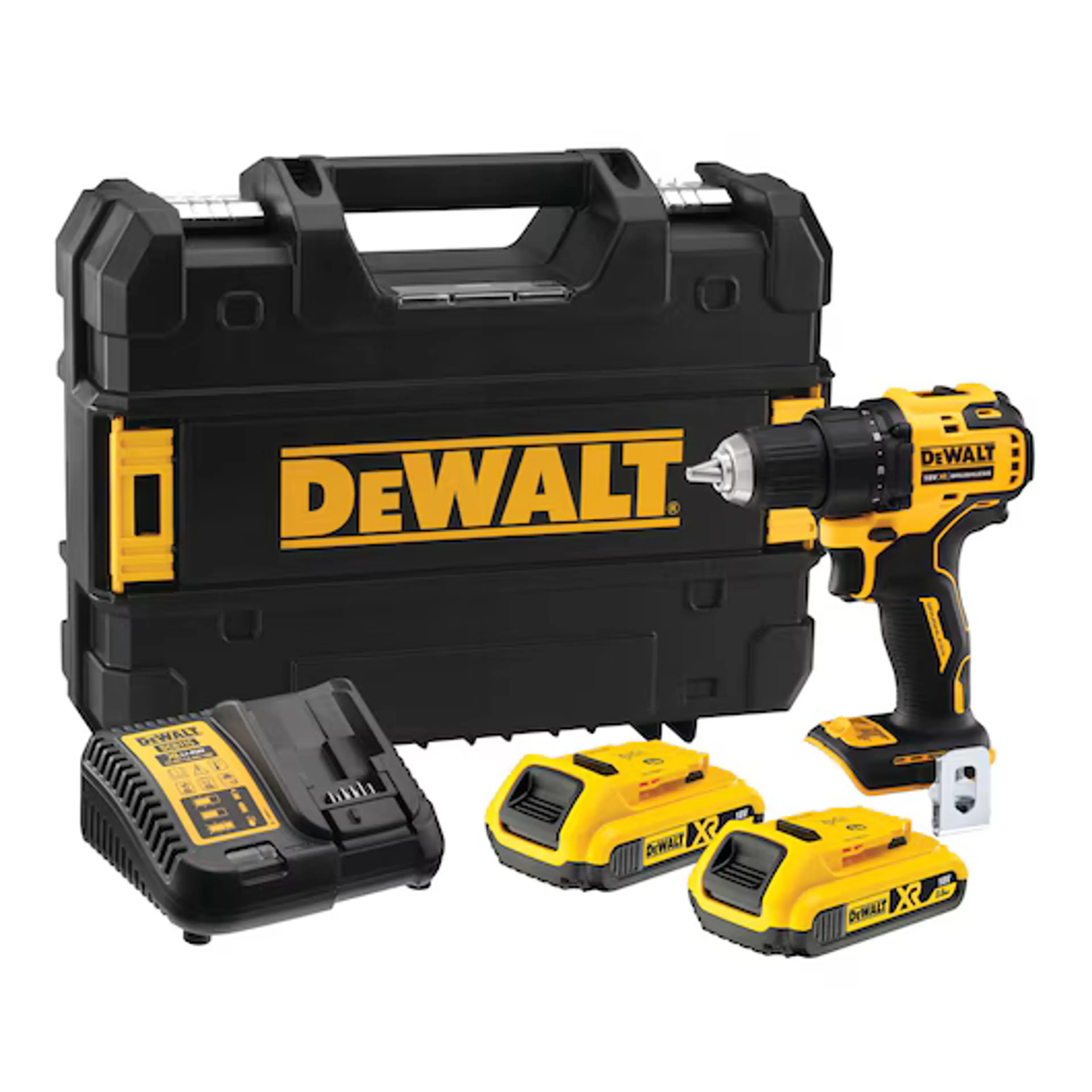 DEWALT TALADRO ATOR 18V 2AH BAT+CAR