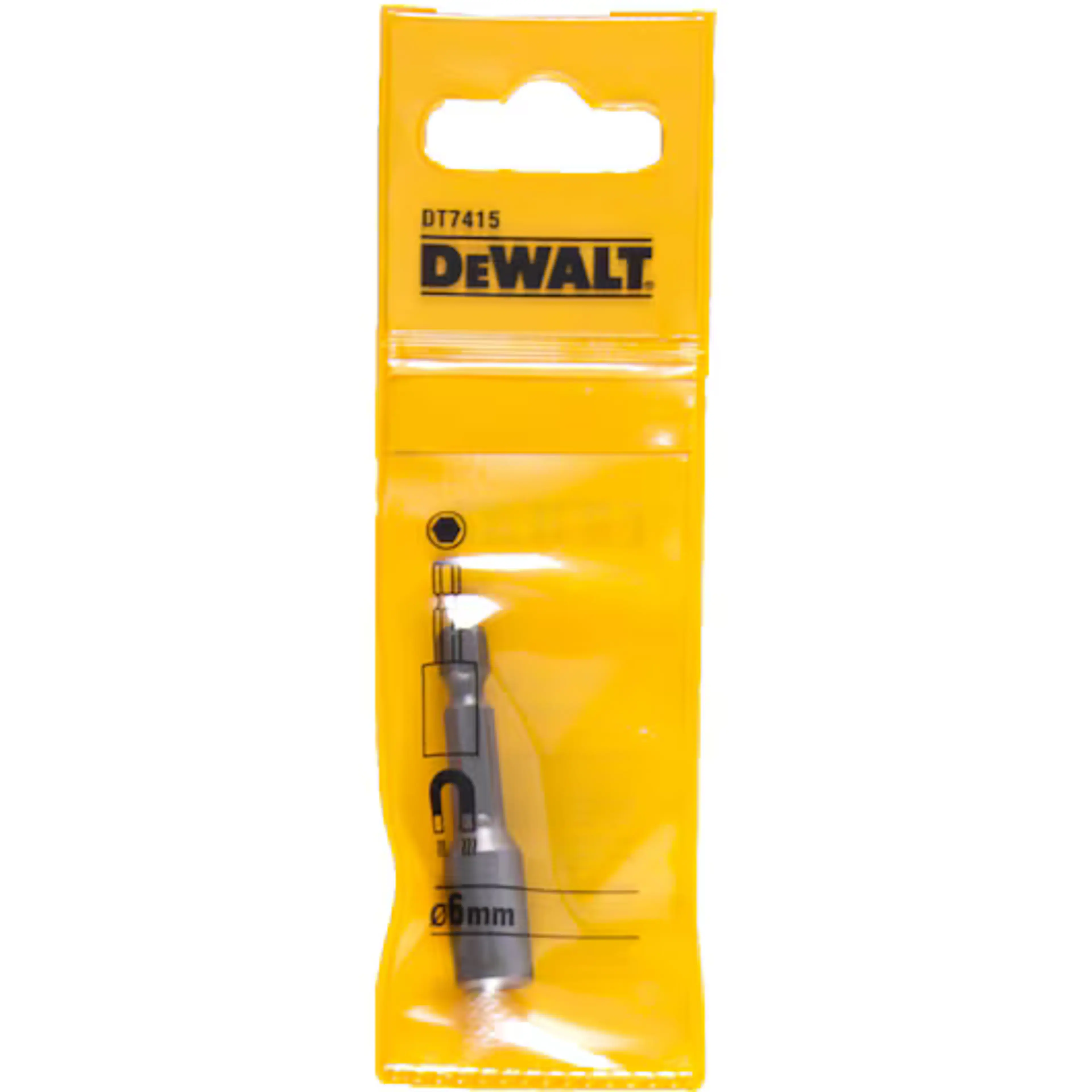 DEWALT LLAVE VASO HEX. MAG 6X50MM