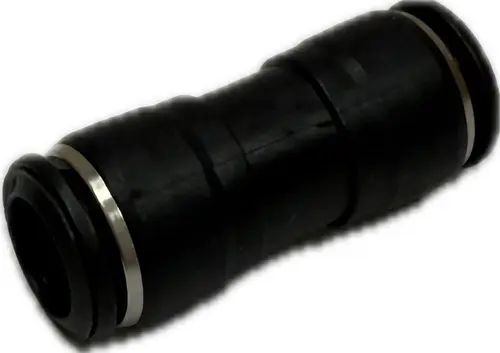 EMPALME TECALAN RECTO 8MM PLAST.