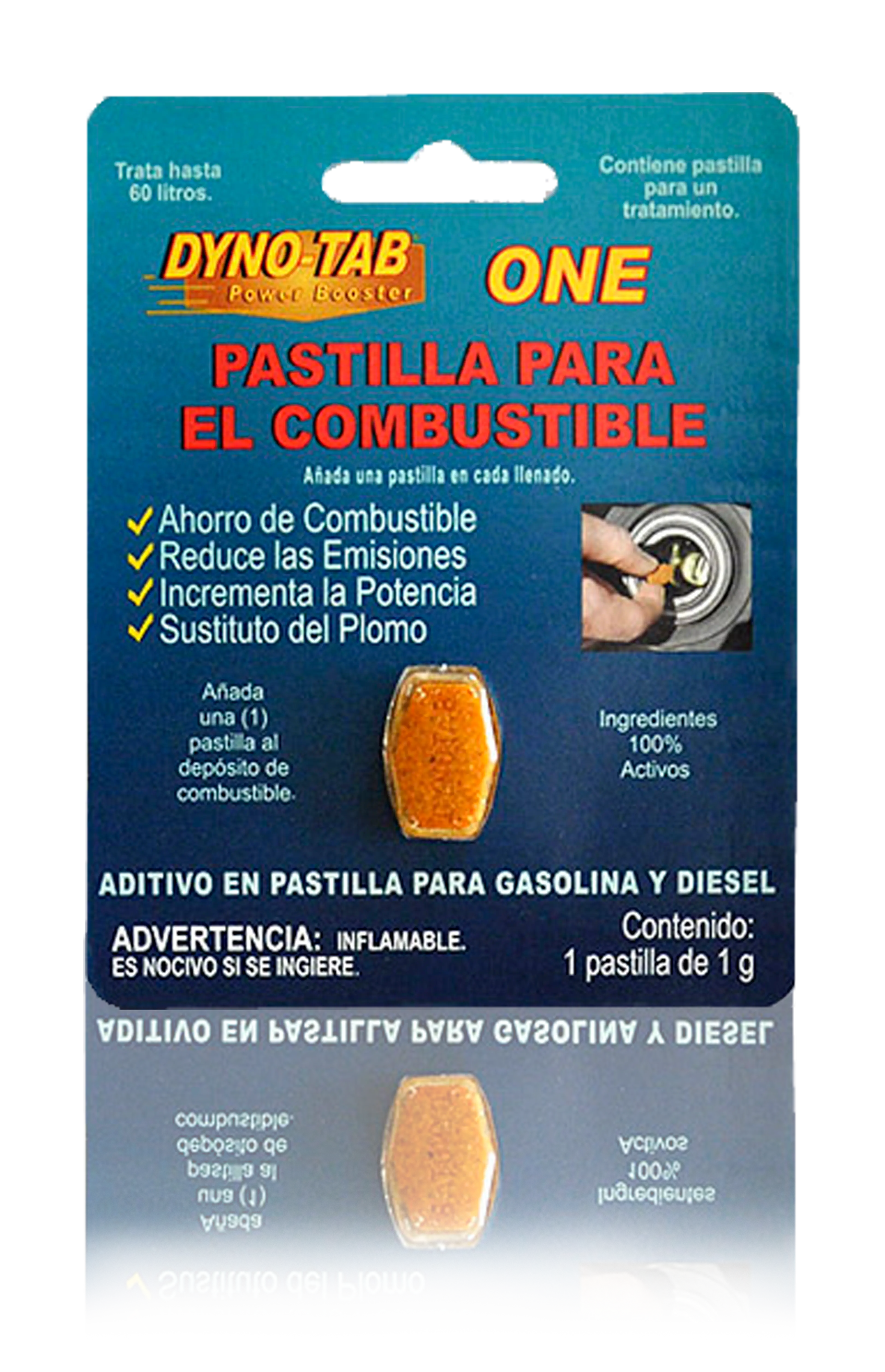 DYNO-TAB ADITIVO COMBUSTIBLE
