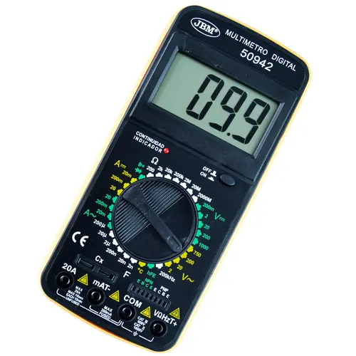 JUEGO CABLES + / - MULTIMETRO 50942